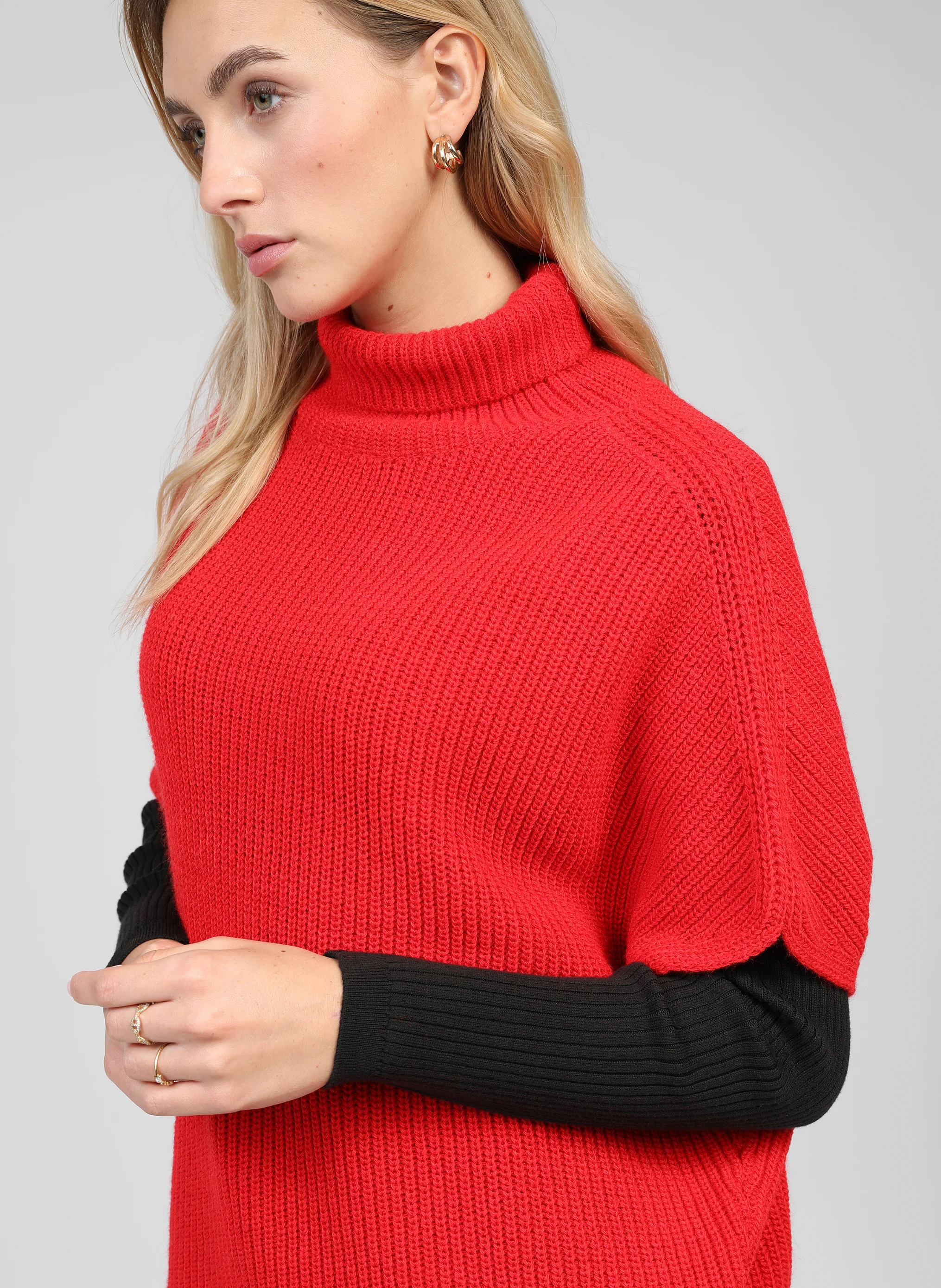 PULL LEPONY rouge - Image 2