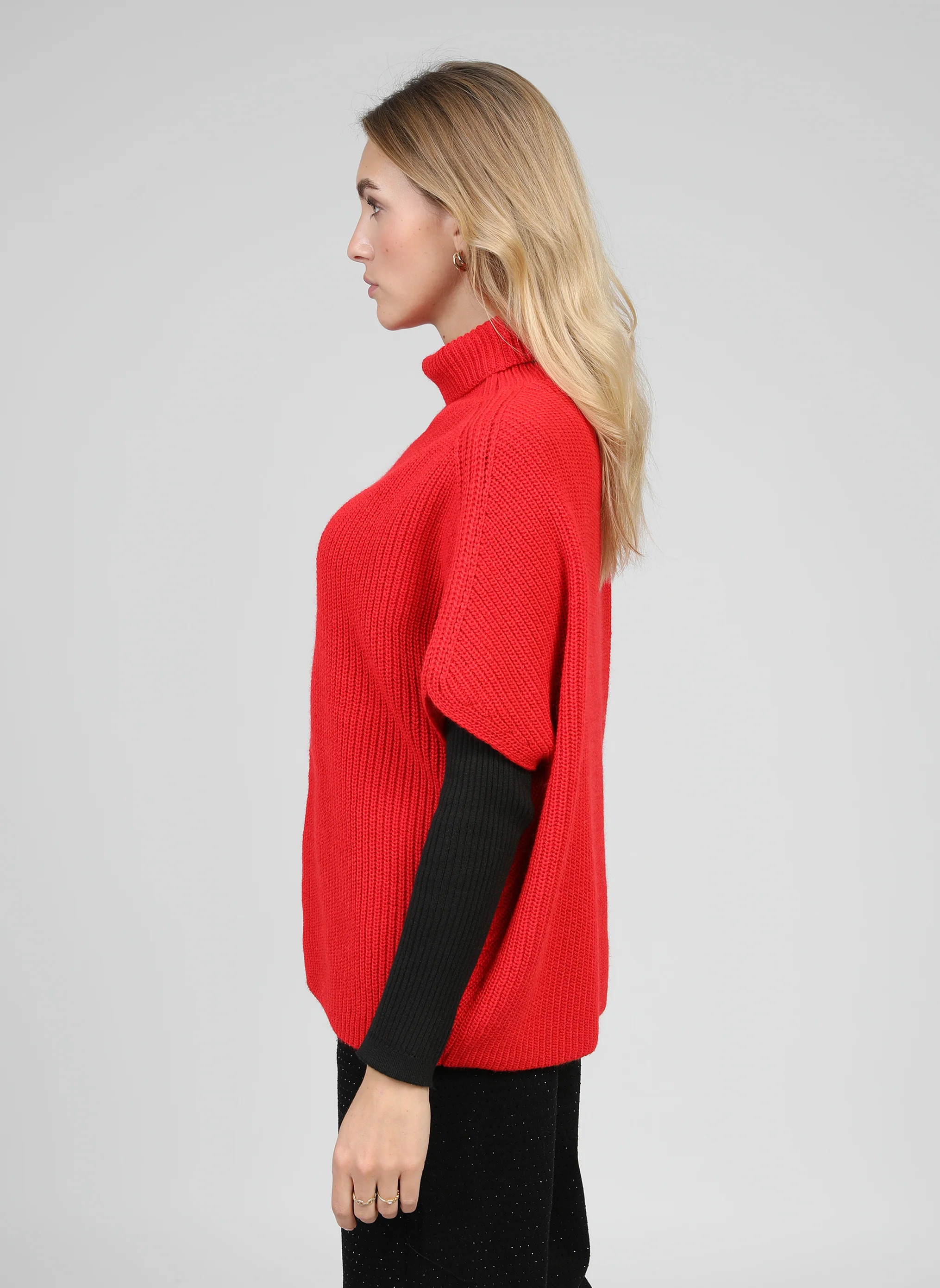 PULL LEPONY rouge - Image 3