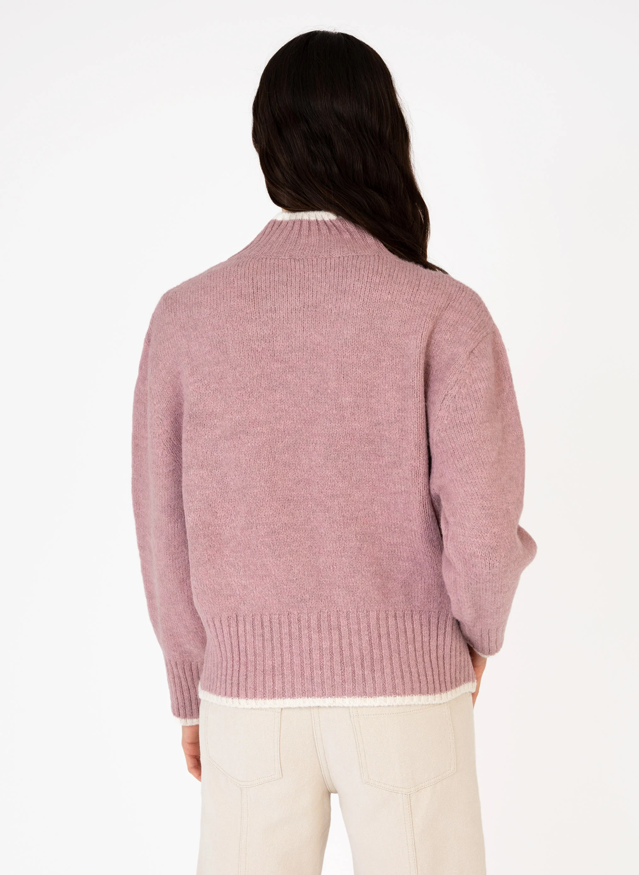 PULL LEROLANA lilas - Image 3
