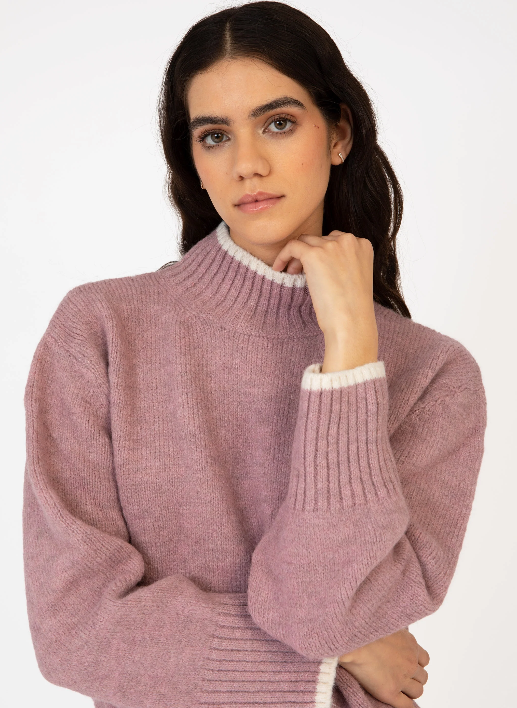 PULL LEROLANA lilas - Image 4