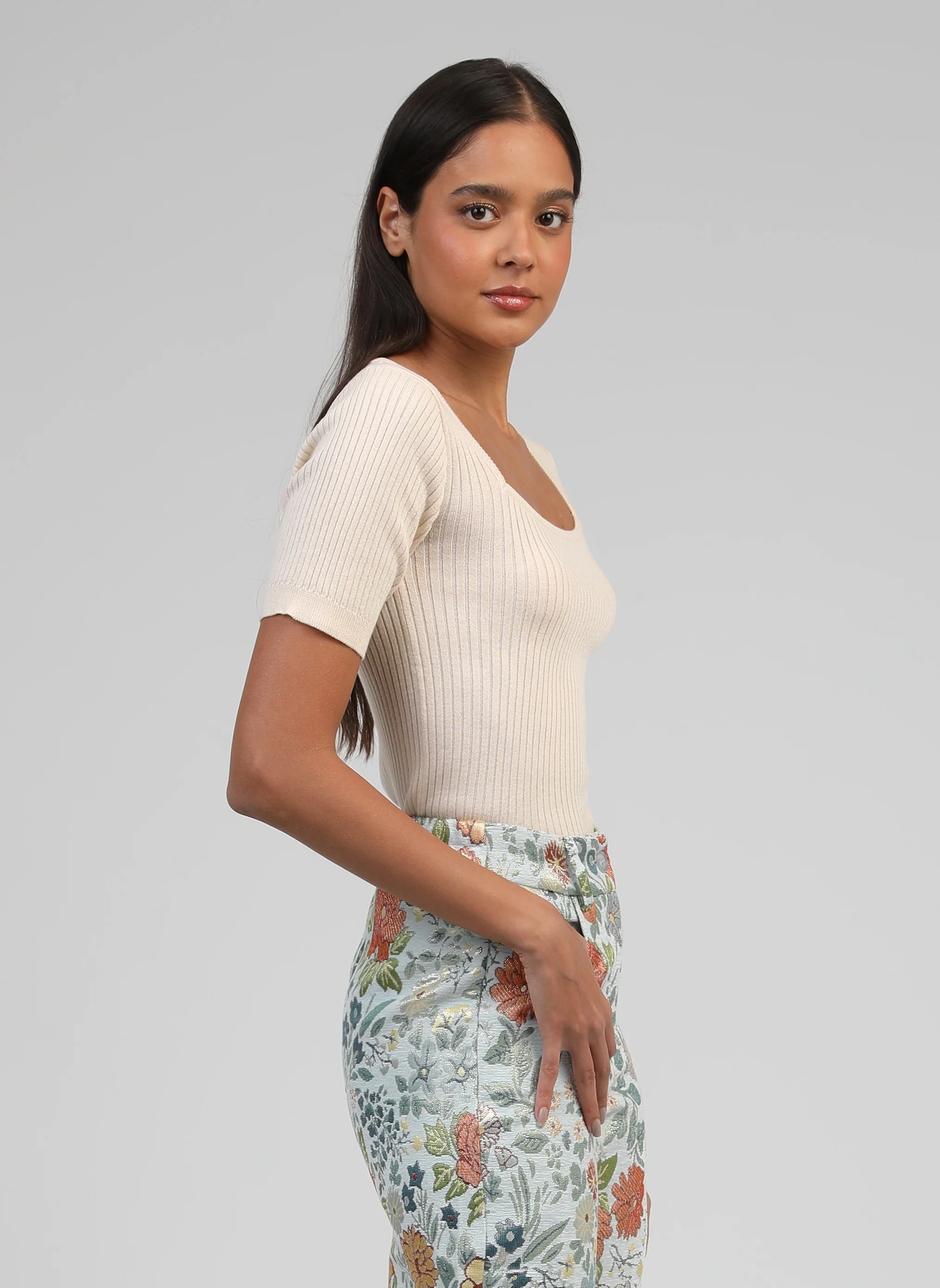 PULL LESIA ecru - Image 4