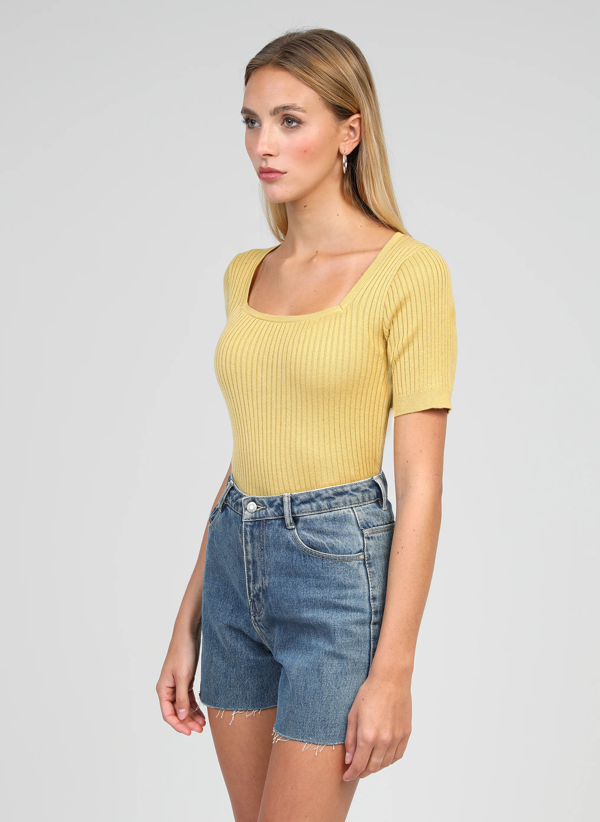PULL LESIA paille - Image 3