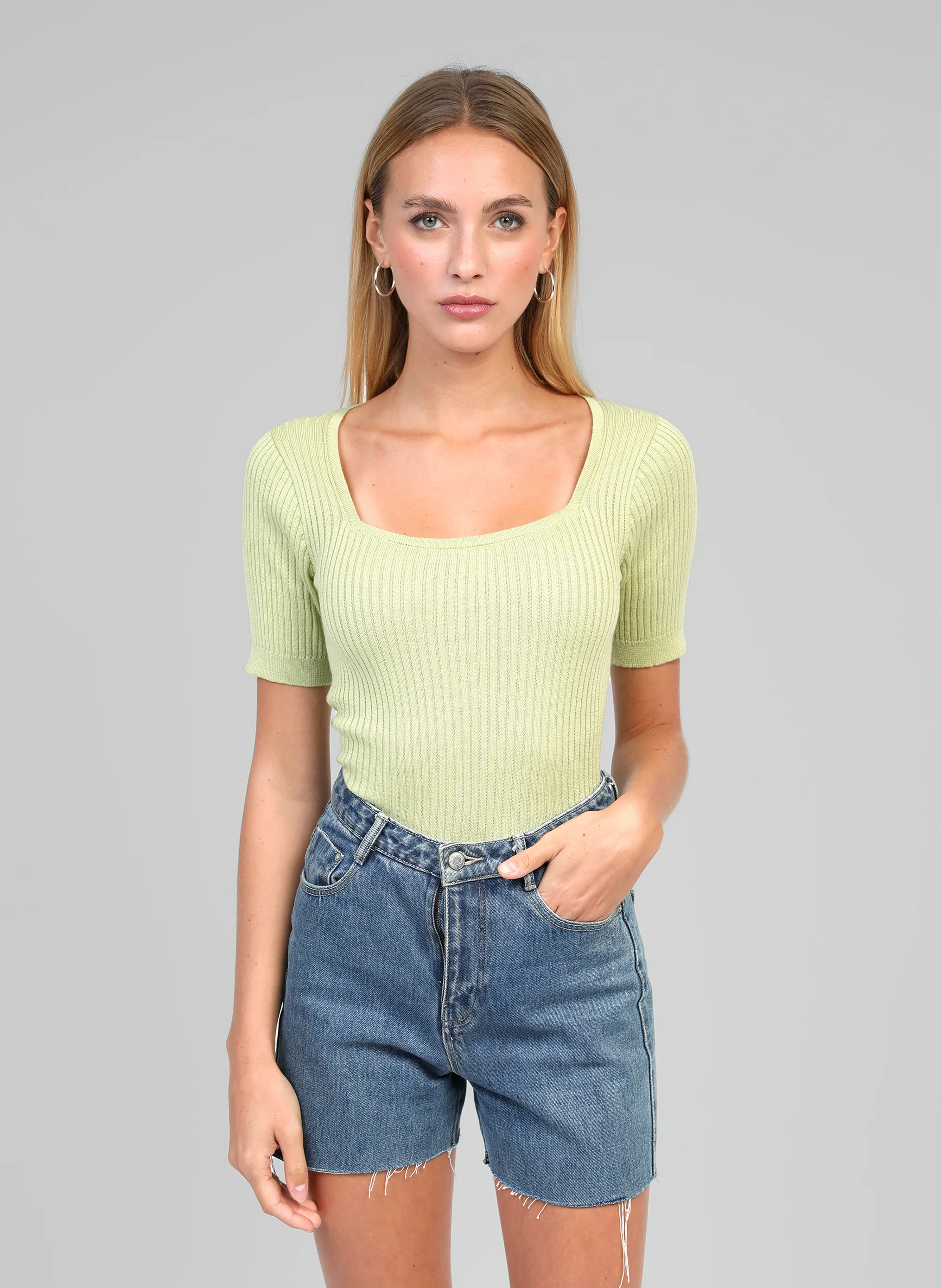 PULL LESIA tilleul