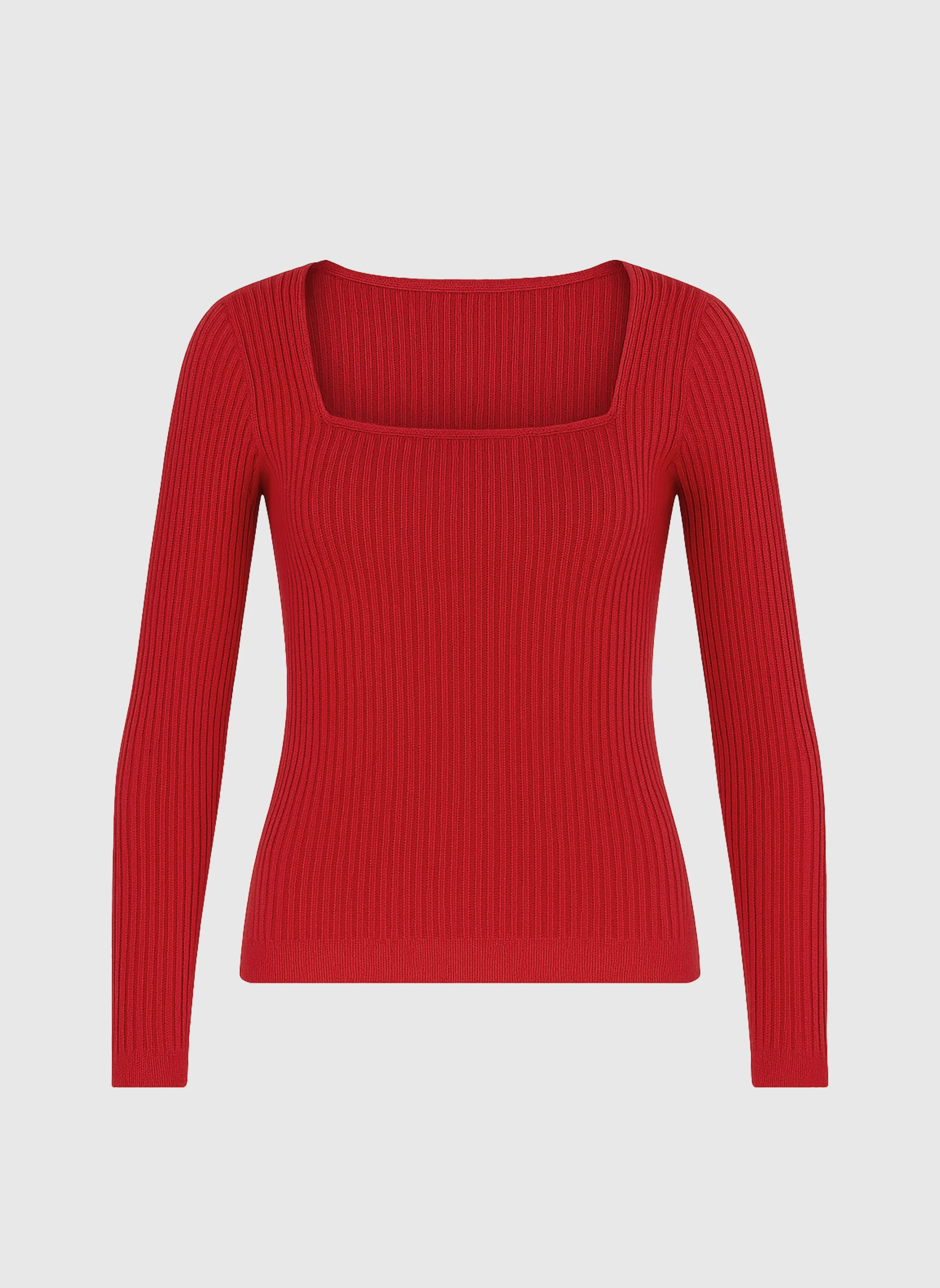 PULL LESIE rouge