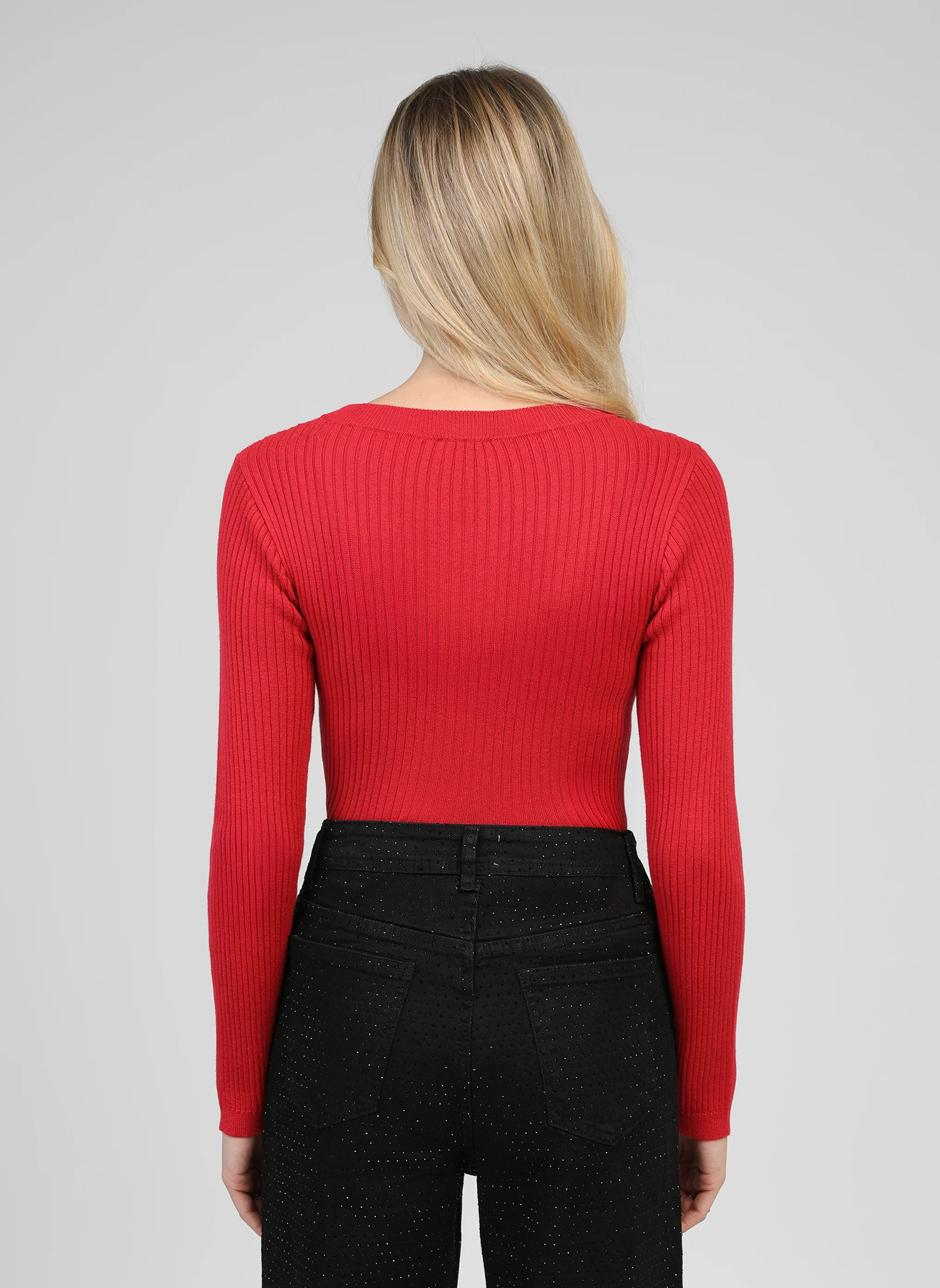 PULL LESIENOU rouge - Image 5