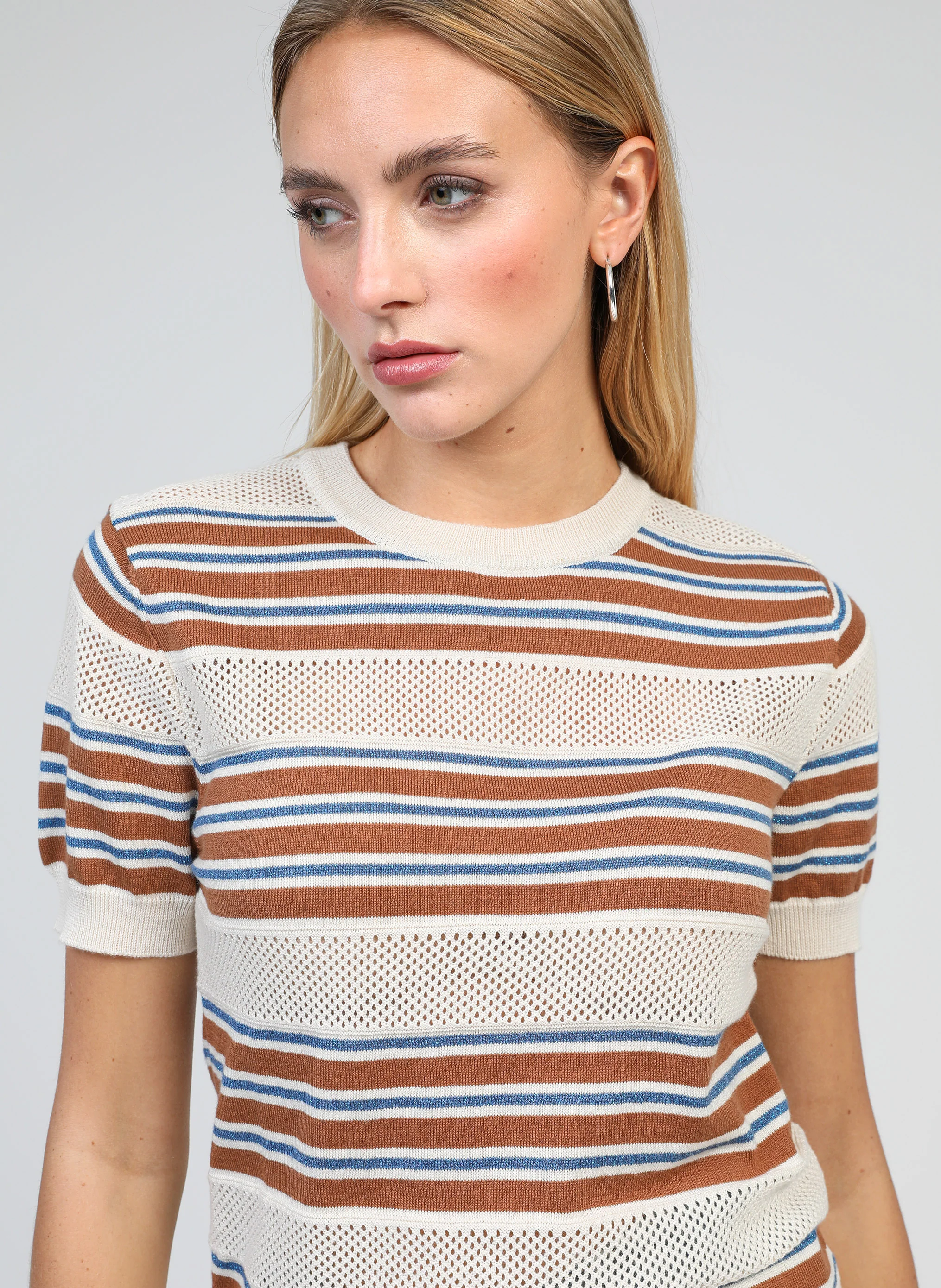 PULL LEVELIO C marron - Image 2