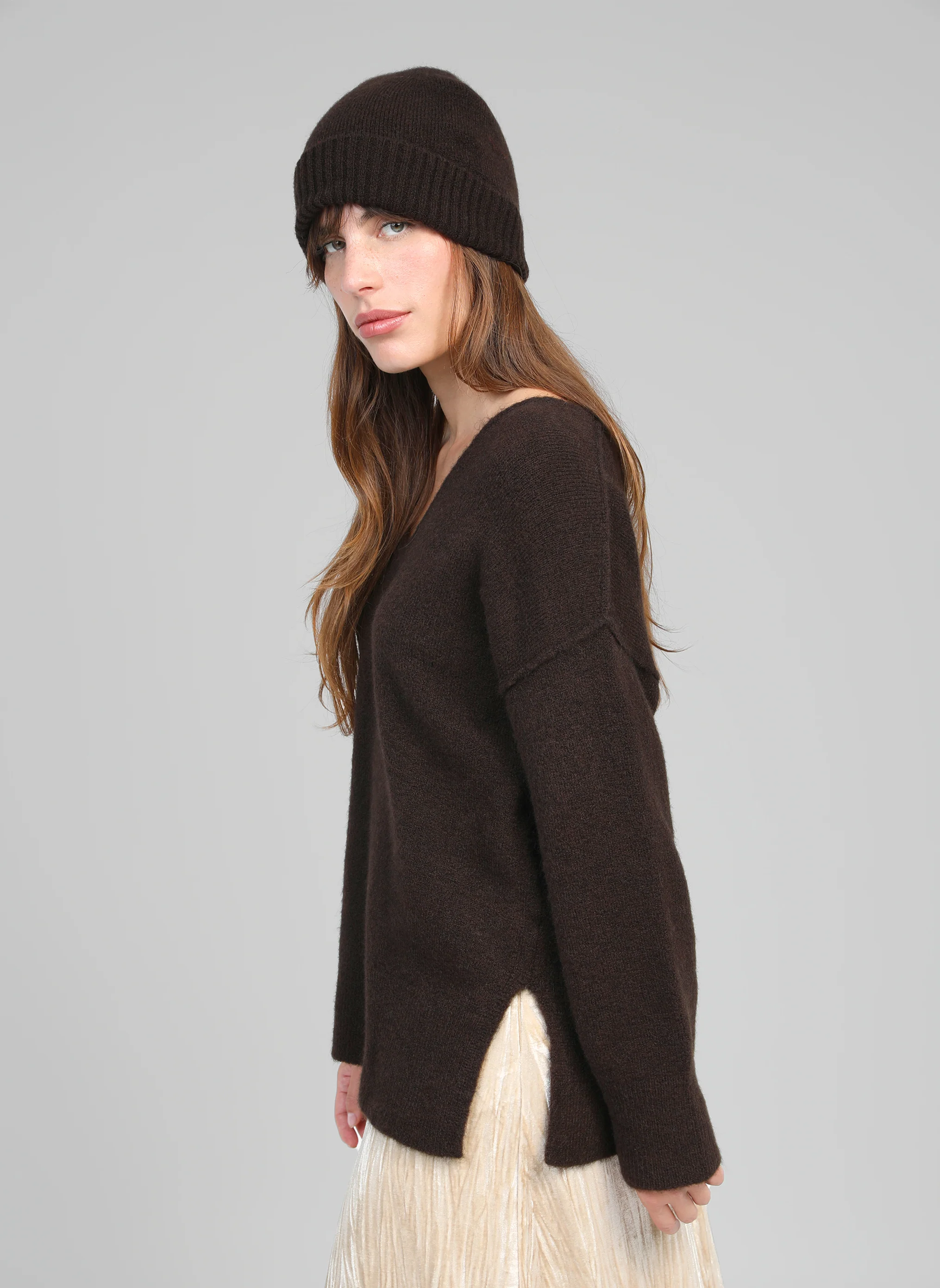 PULL LIVYA chocolat - Image 2