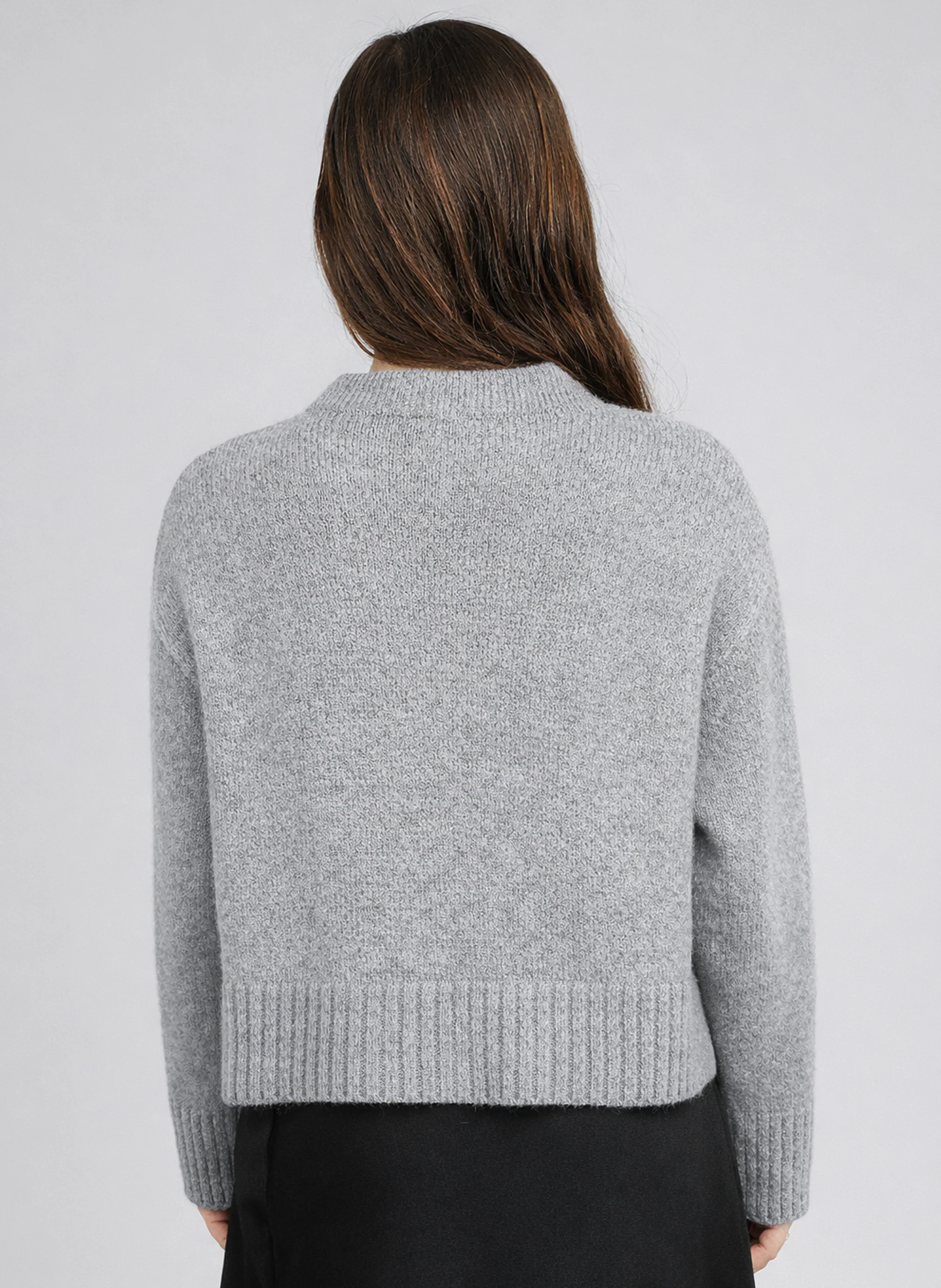 PULL LORANA gris chiné - Image 4