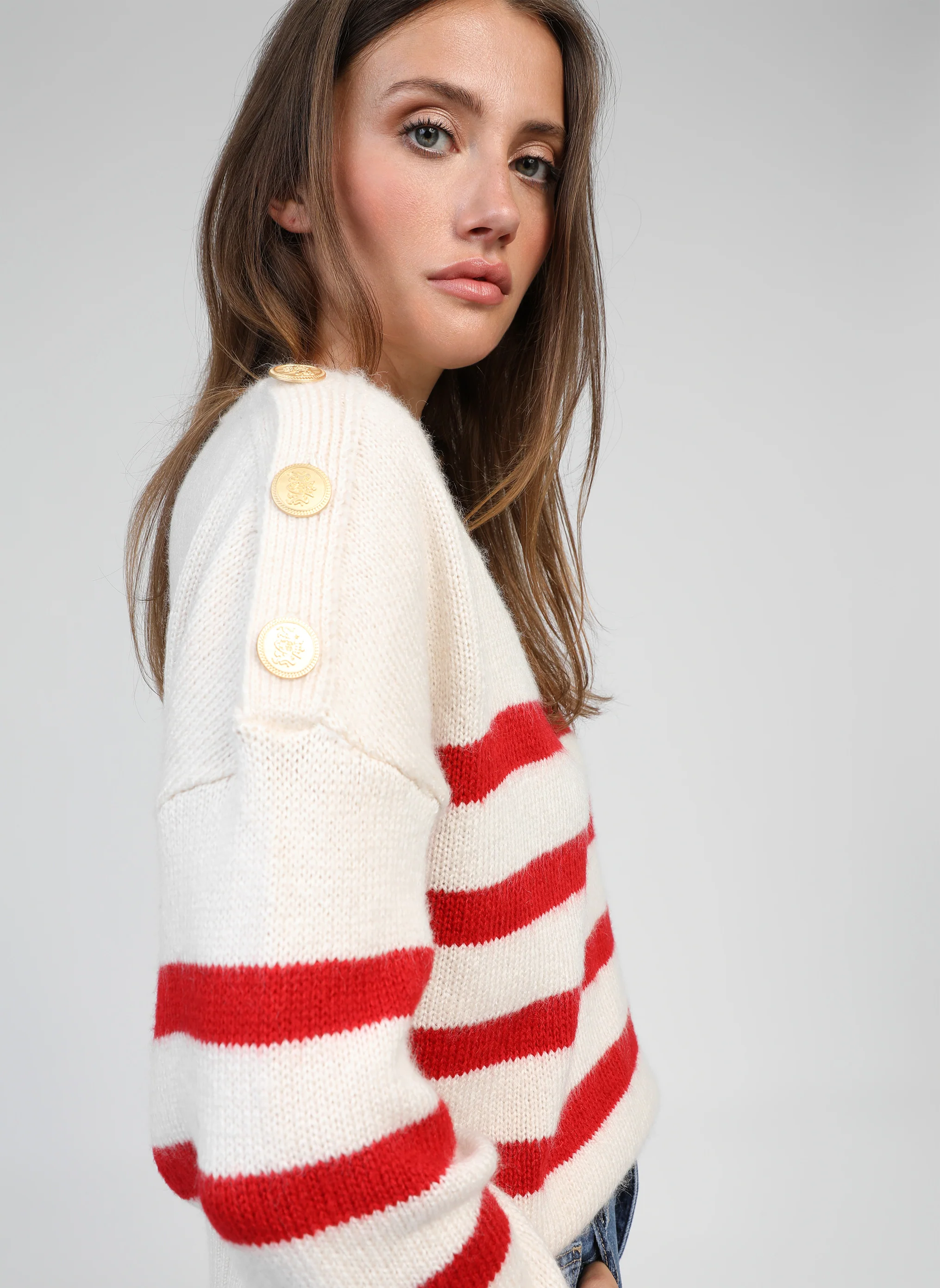 PULL LOTEFI rouge - Image 3
