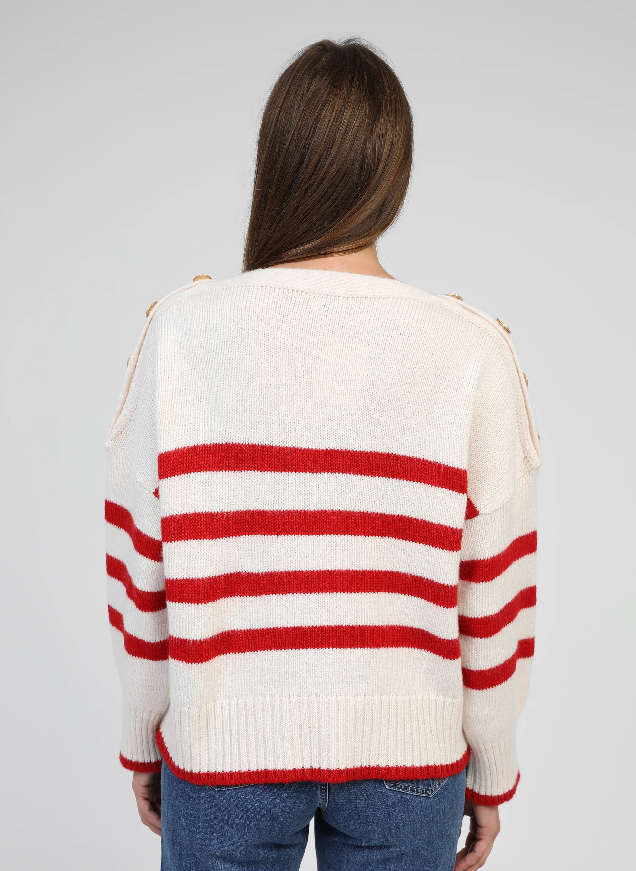 PULL LOTEFI rouge - Image 4
