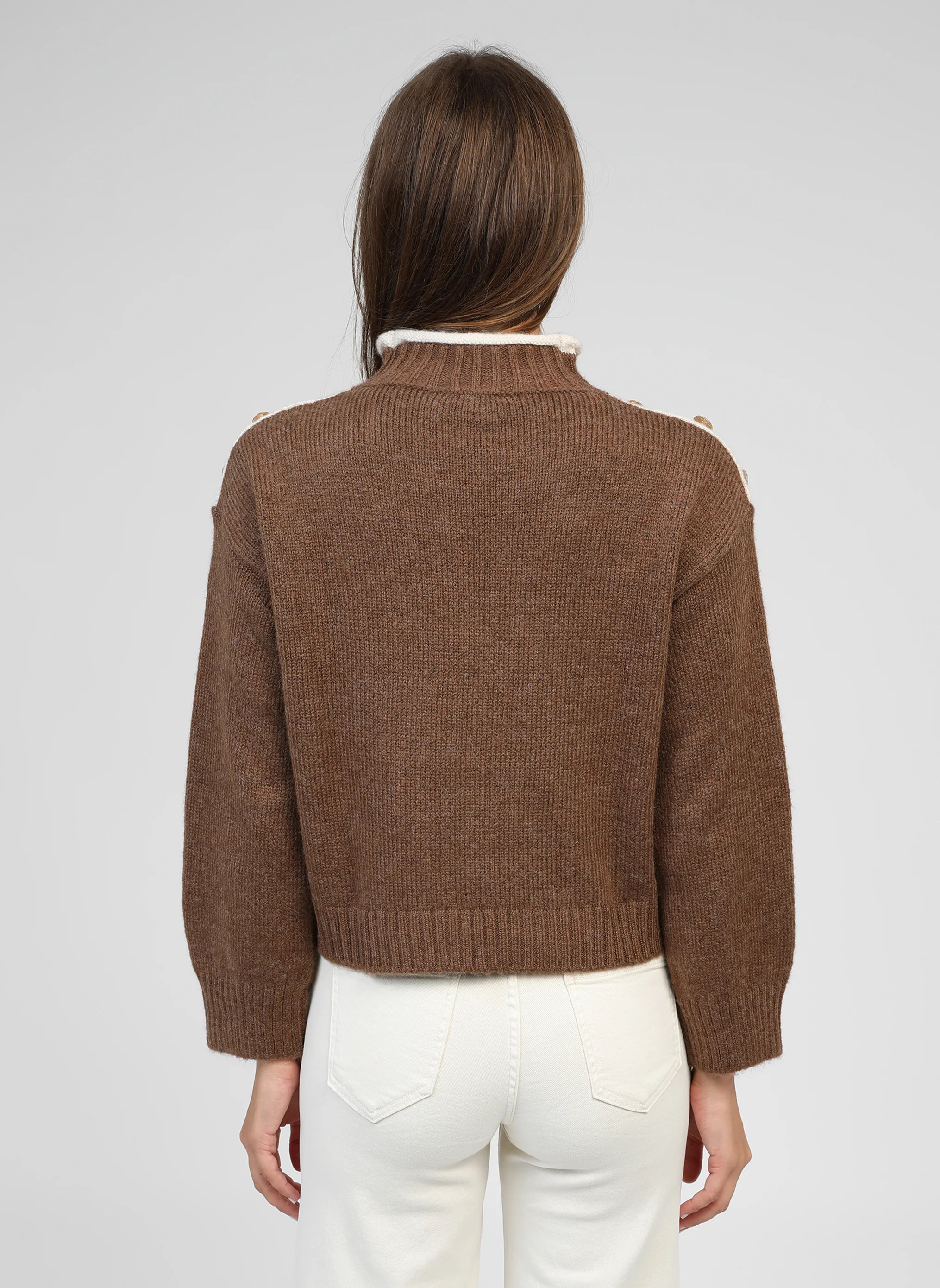 PULL LOUKI marron glace - Image 4