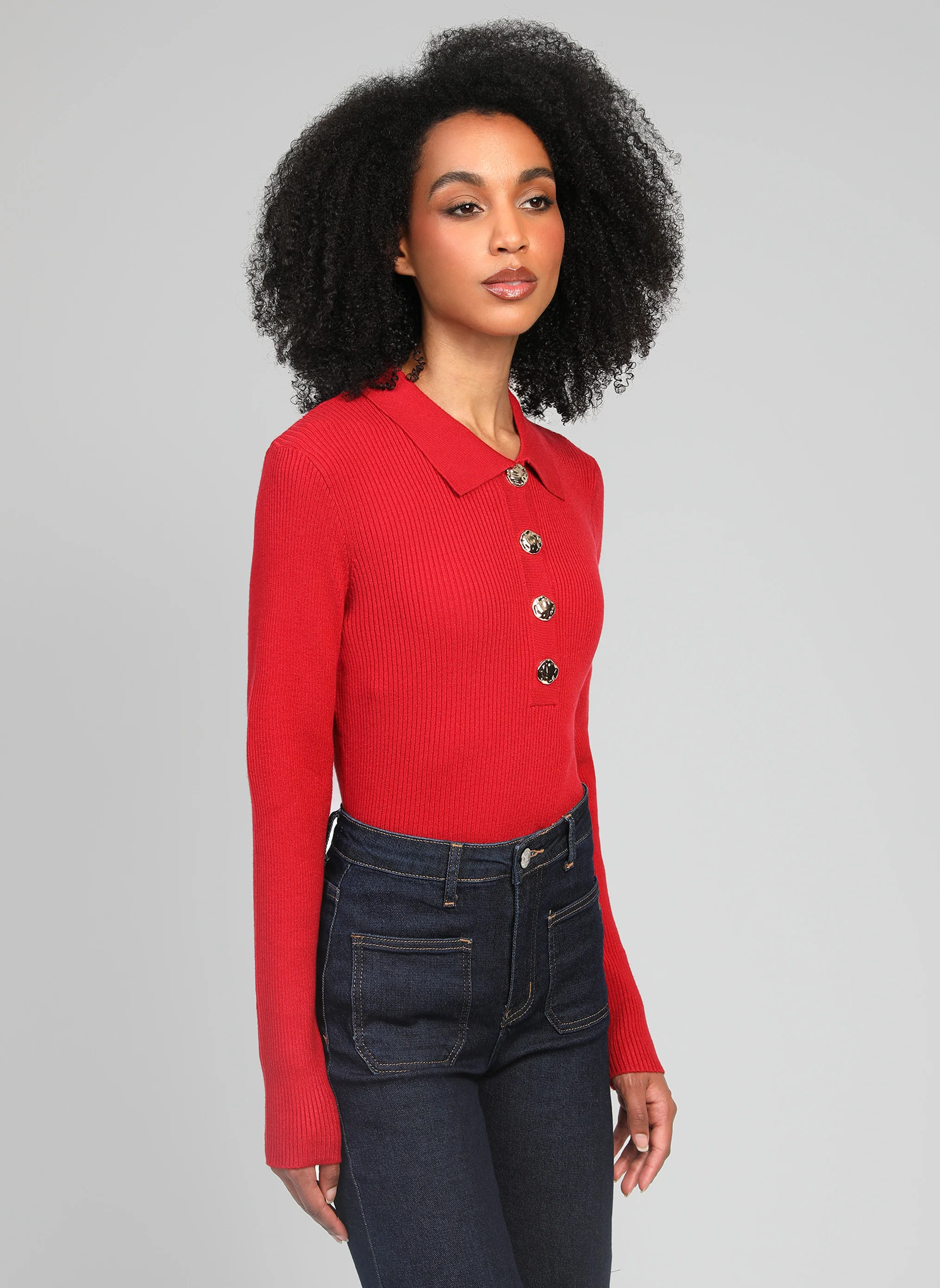 PULL NABI rouge - Image 3