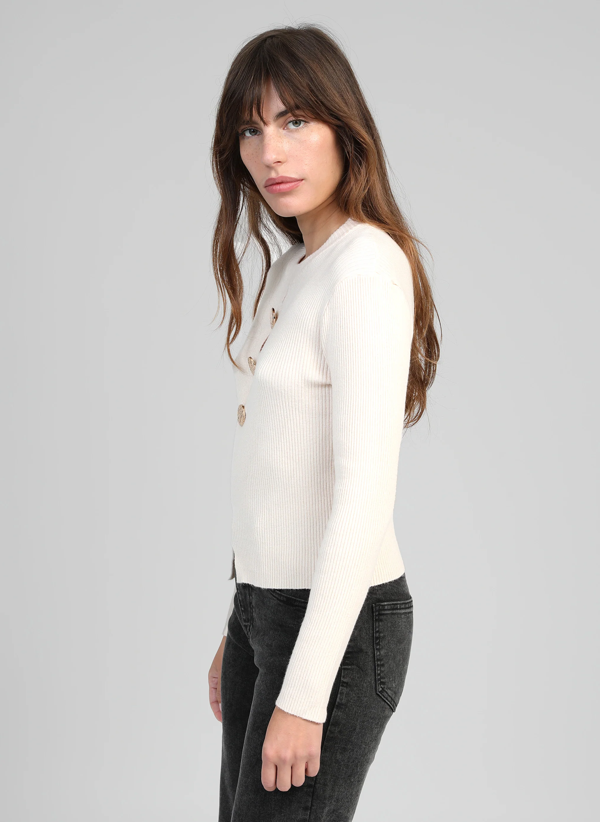 PULL NADONNA ecru - Image 3