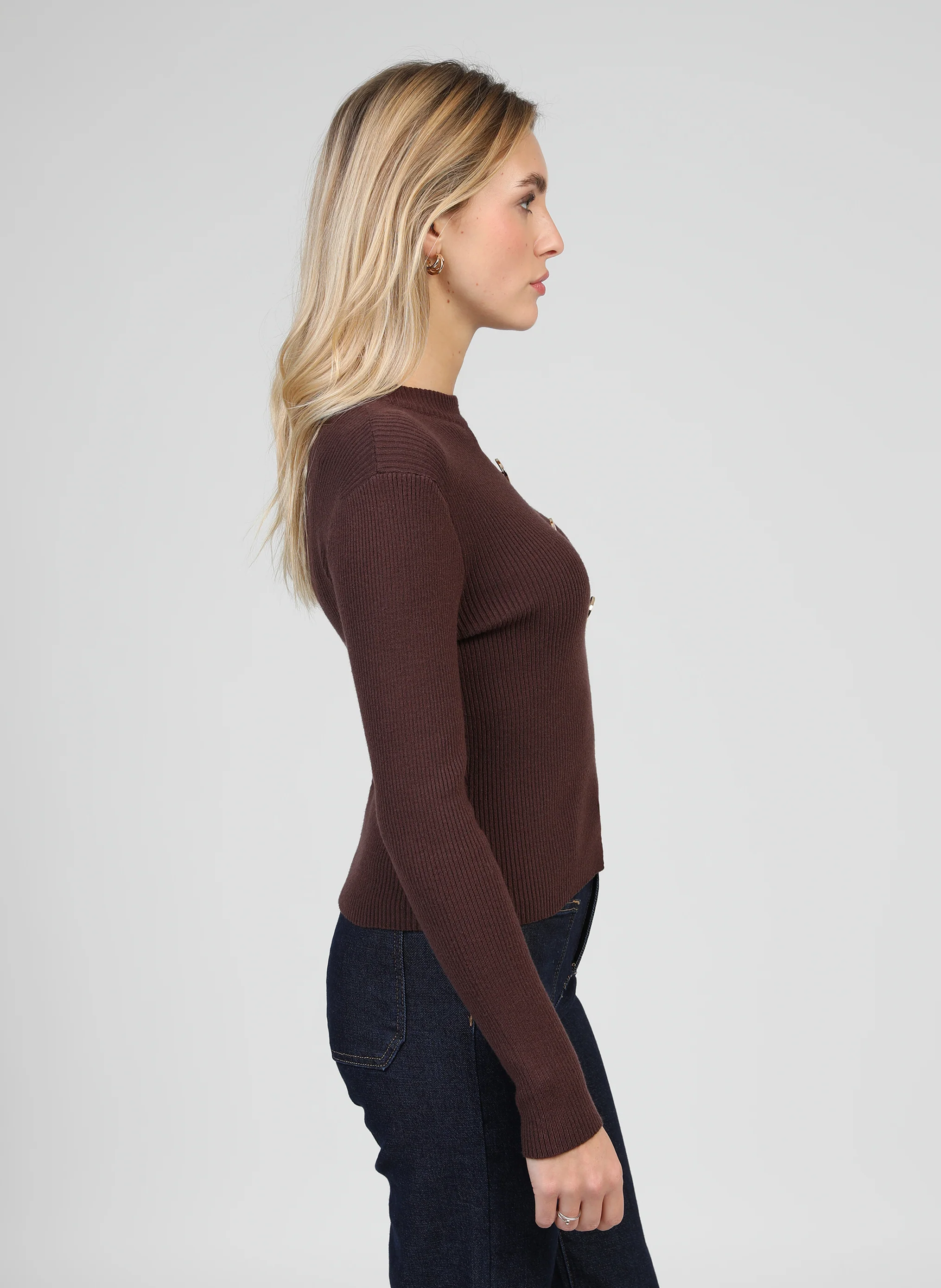 PULL NADONNA marron - Image 3