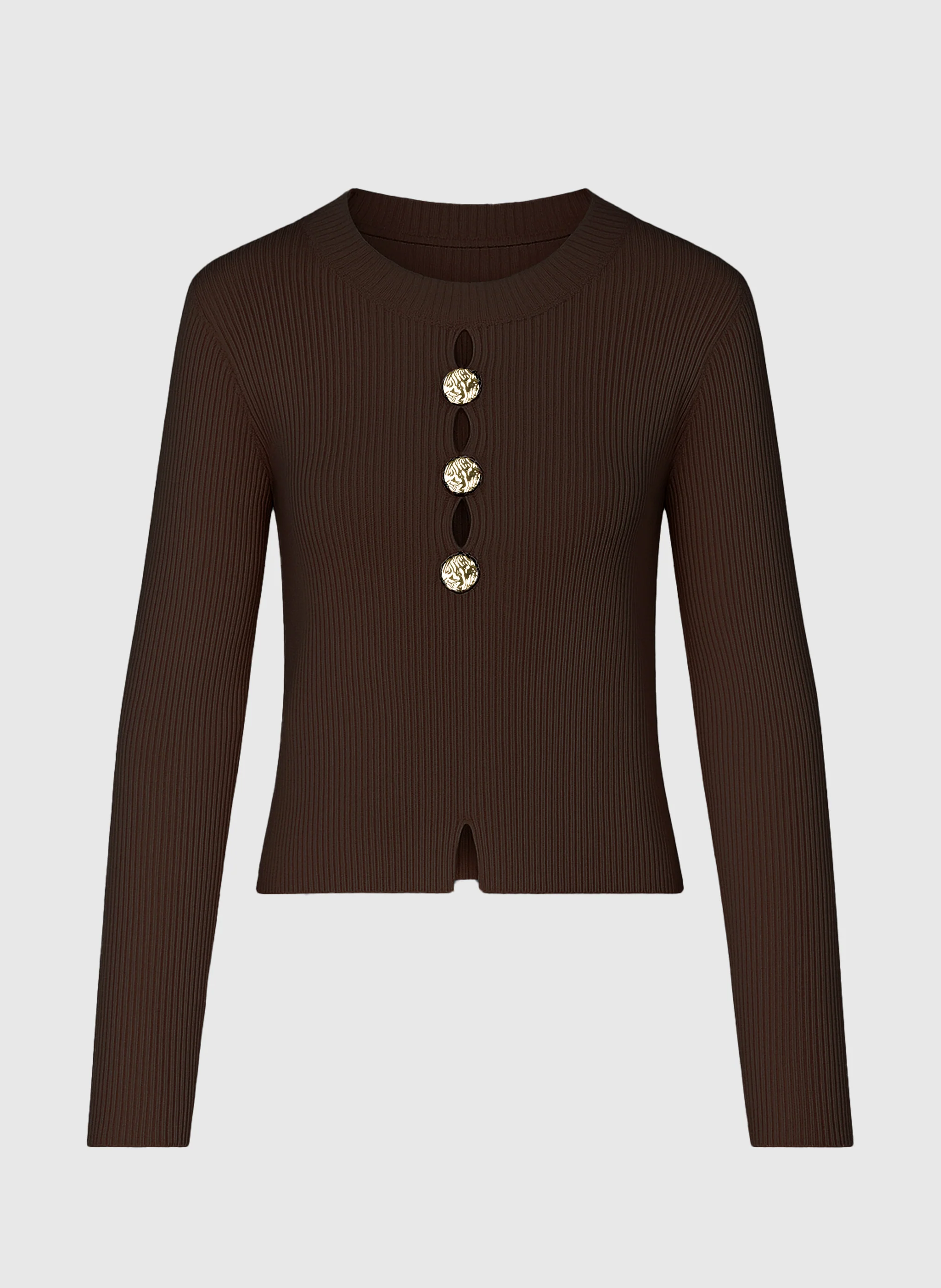 PULL NADONNA marron - Image 4