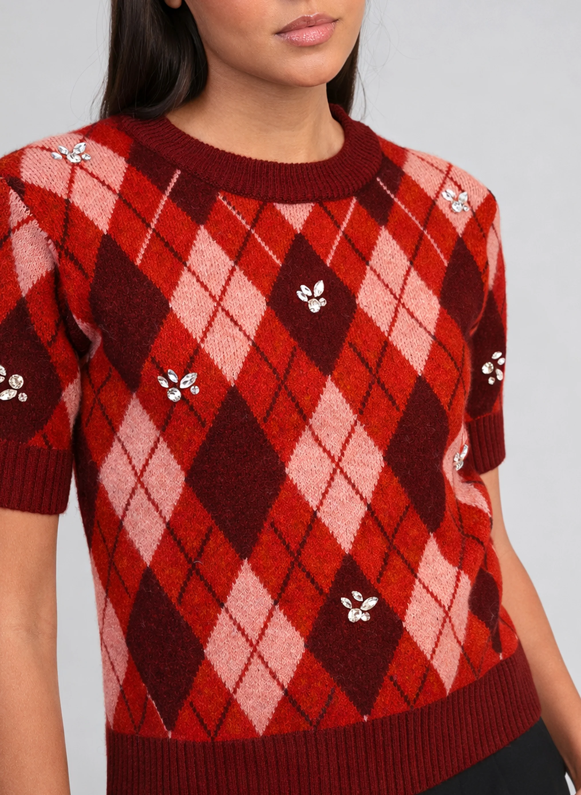 PULL NADRIANA cerise - Image 2
