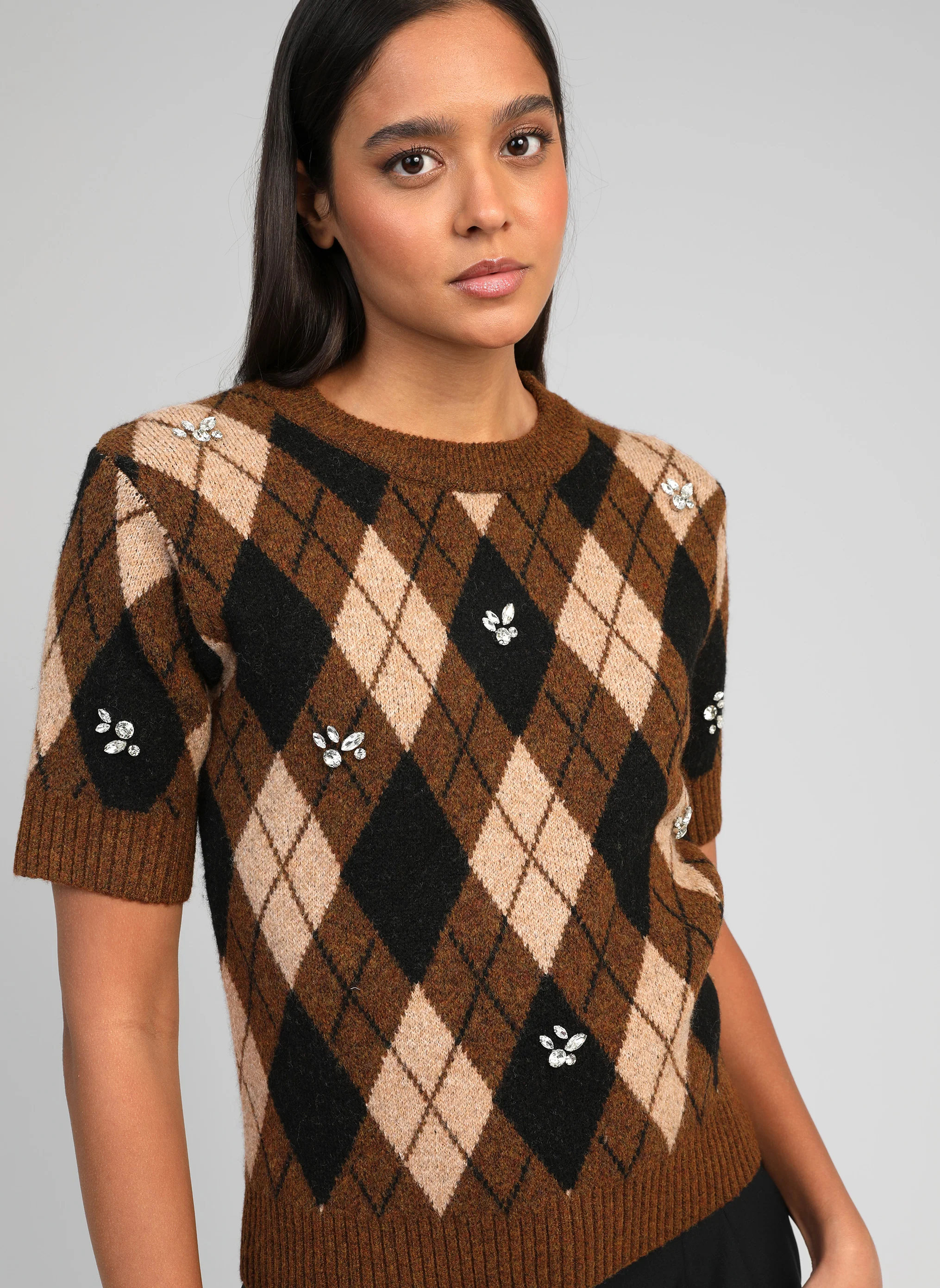 PULL NADRIANA marron - Image 2