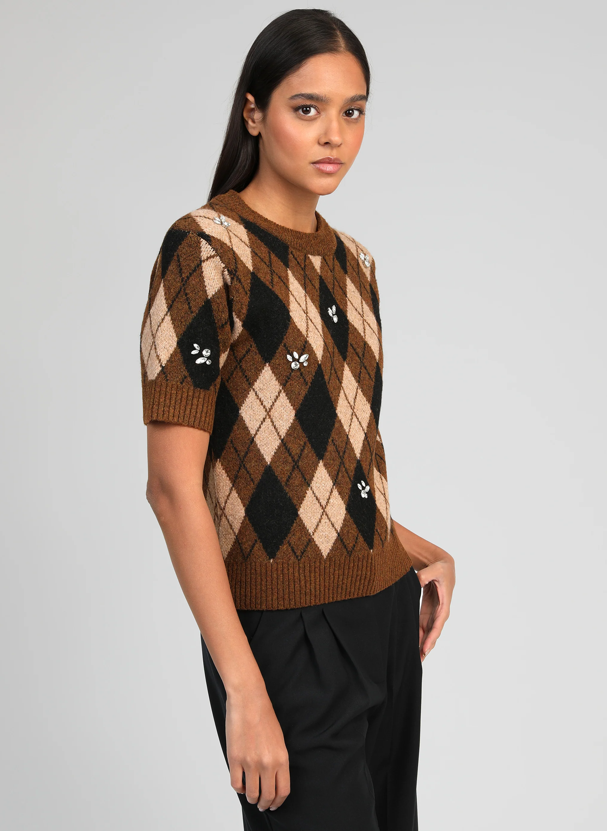 PULL NADRIANA marron - Image 3