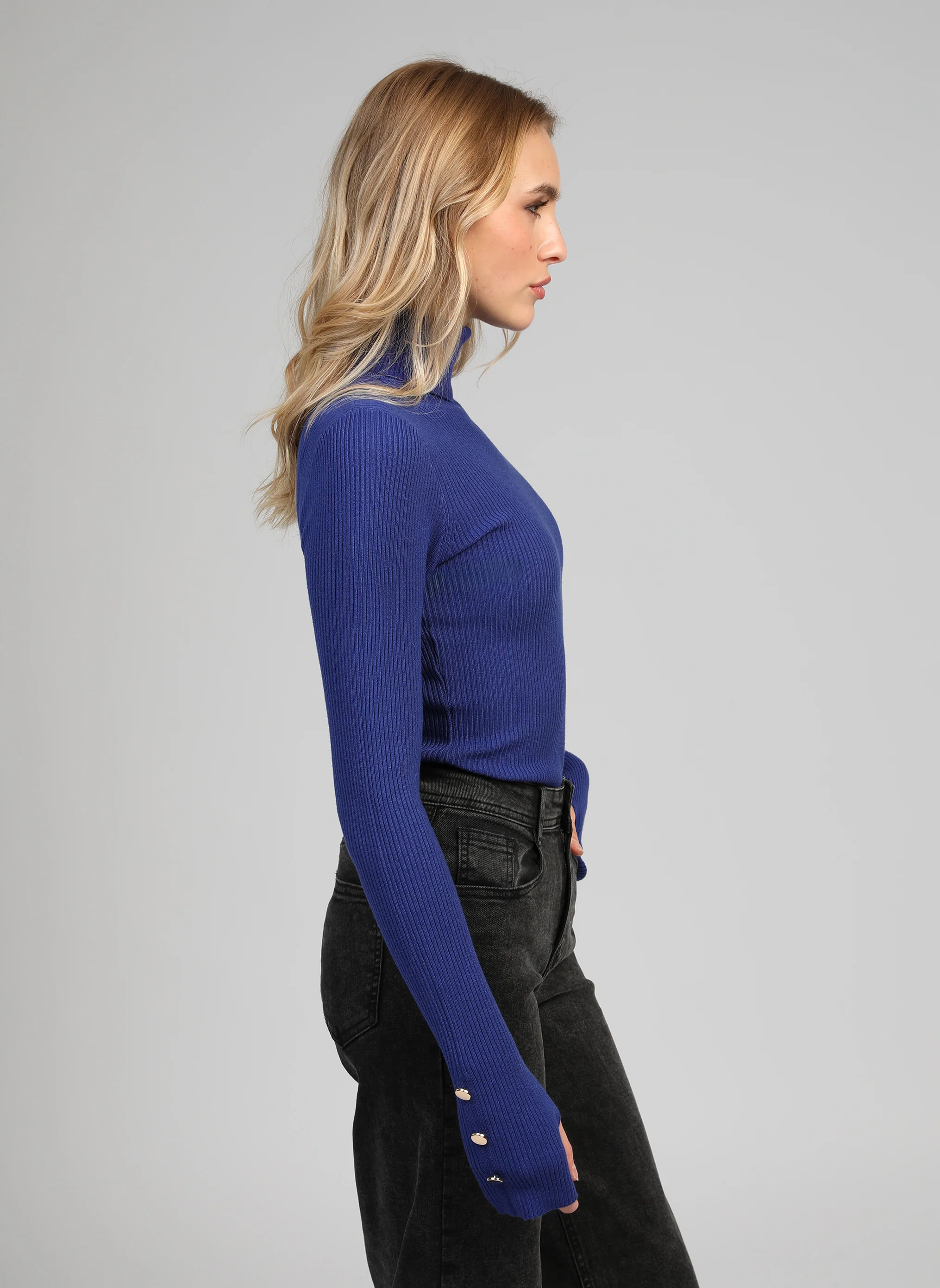 PULL NATANIA bleu - Image 3
