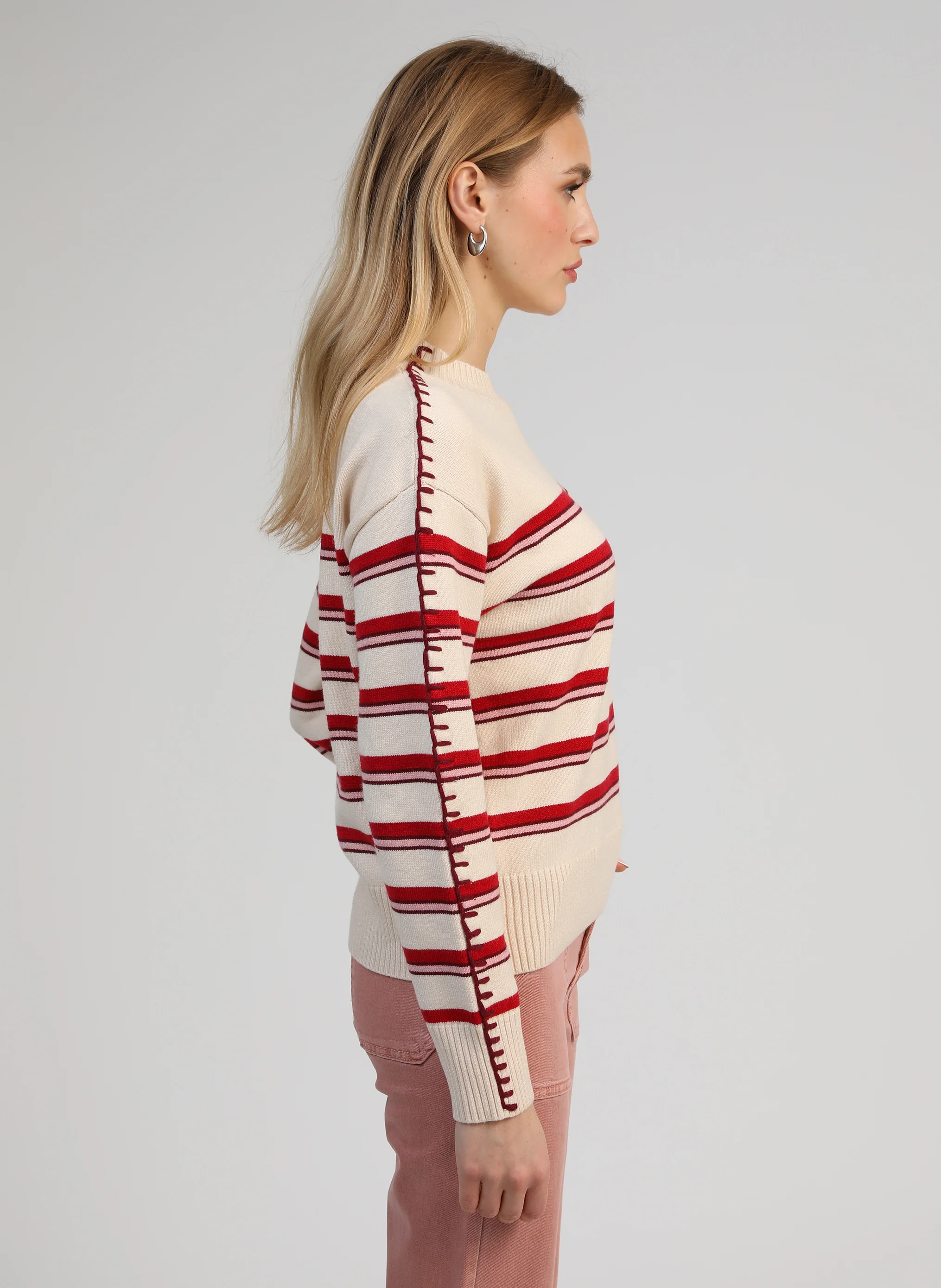 PULL NAUSIKA rouge - Image 3