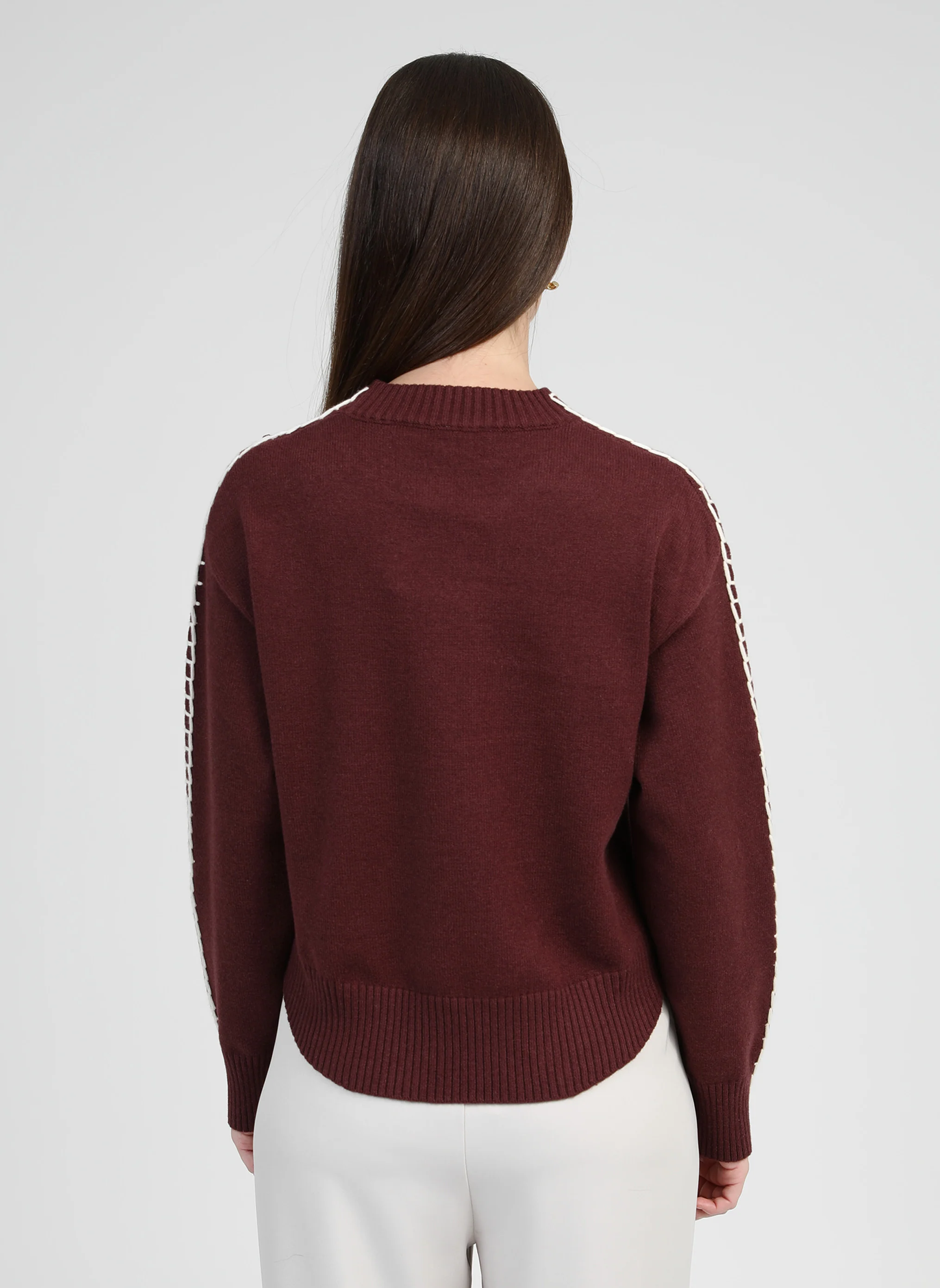 PULL NAUSIKO grenat - Image 4
