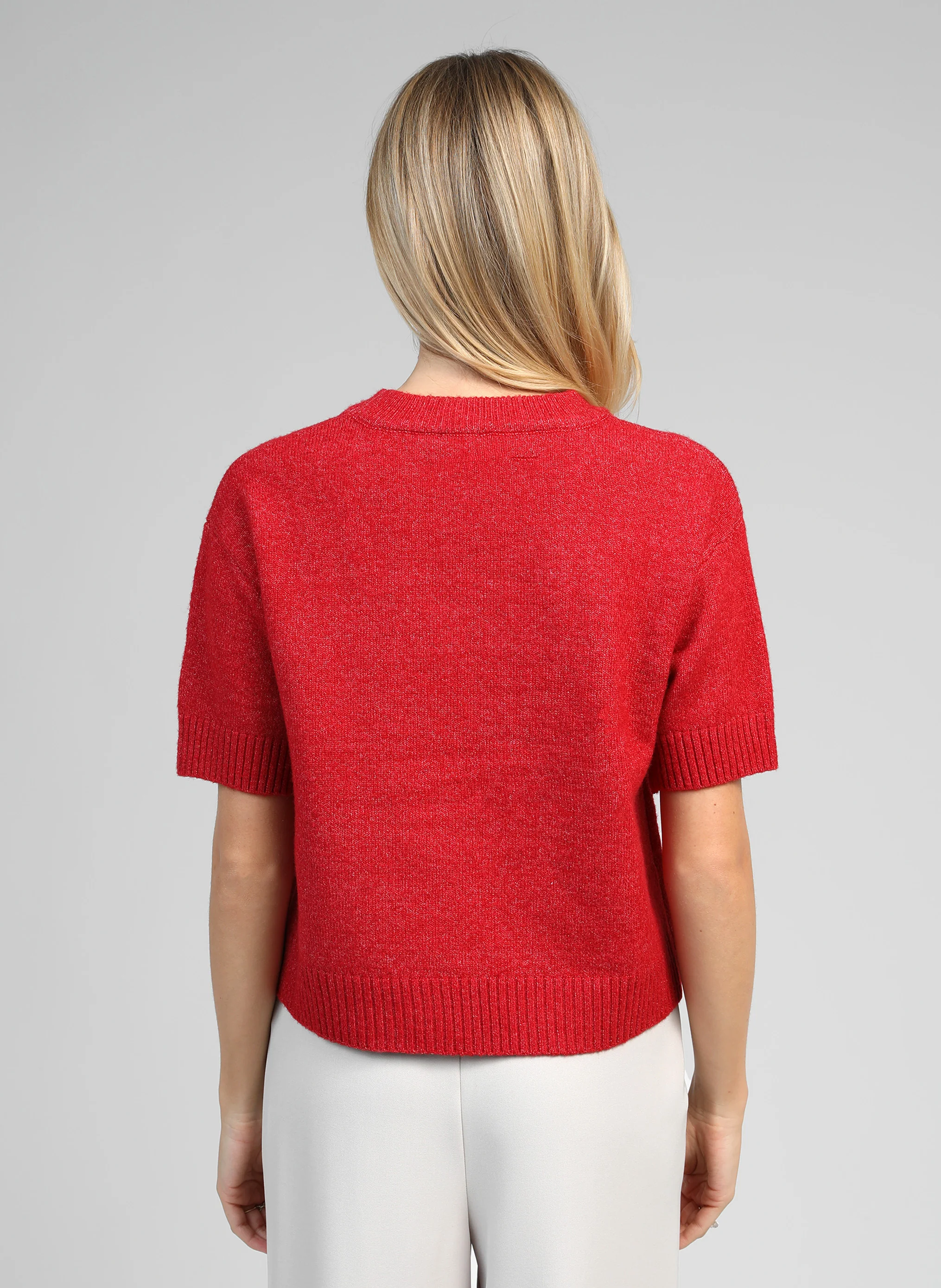 PULL NELIDA rouge - Image 5