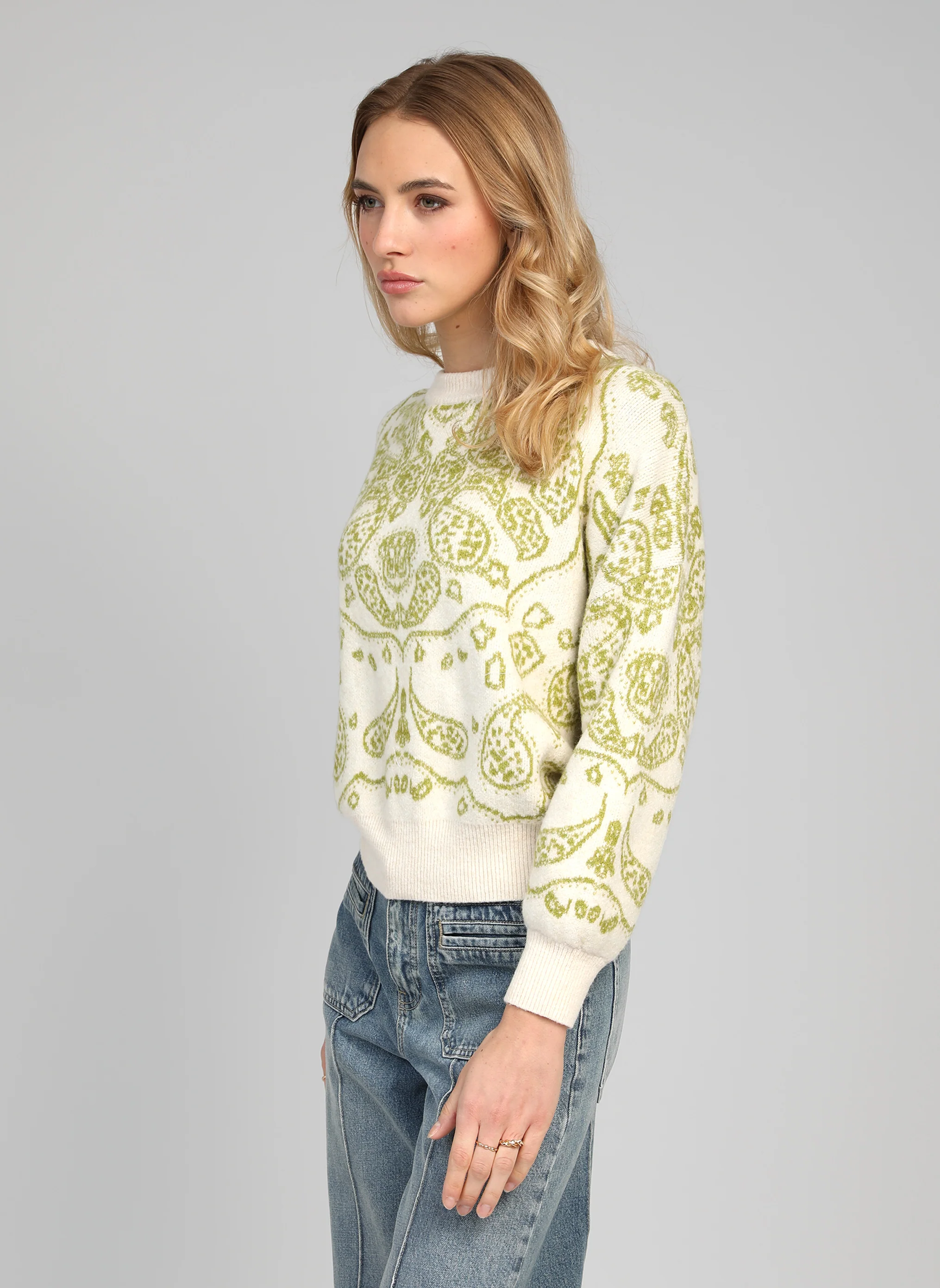PULL NIDANA ecru - Image 3