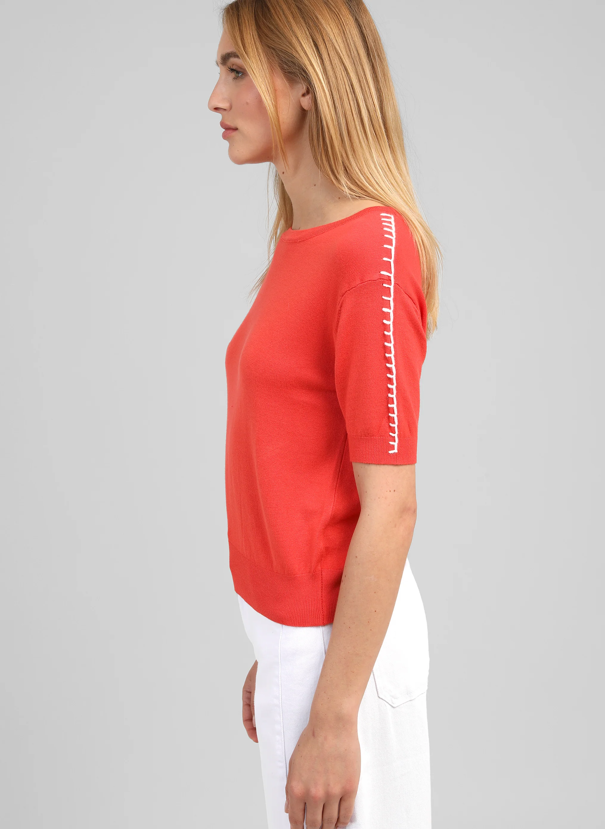 PULL NIKOLI coquelicot - Image 3