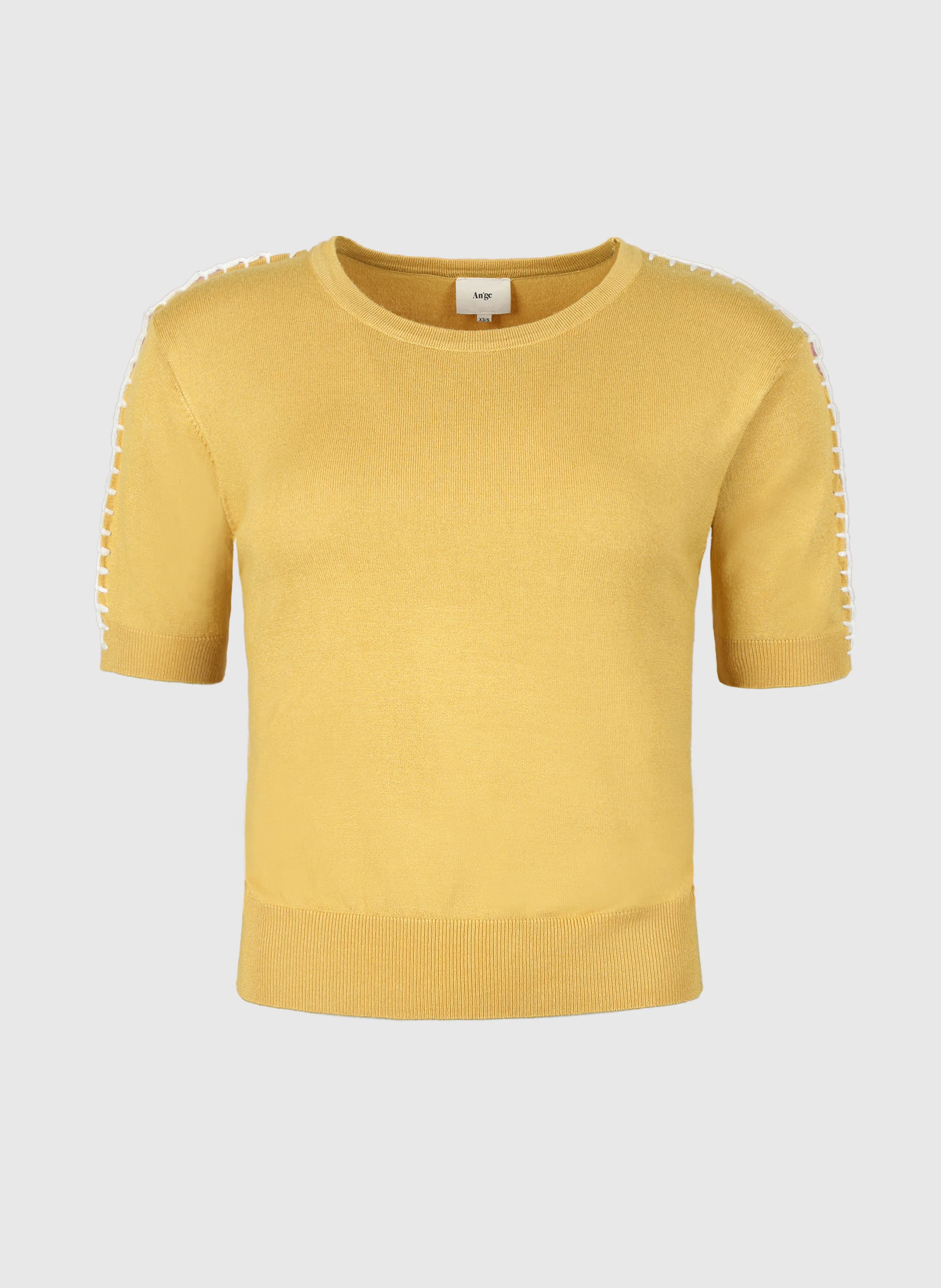PULL NIKOLI jaune - Image 5
