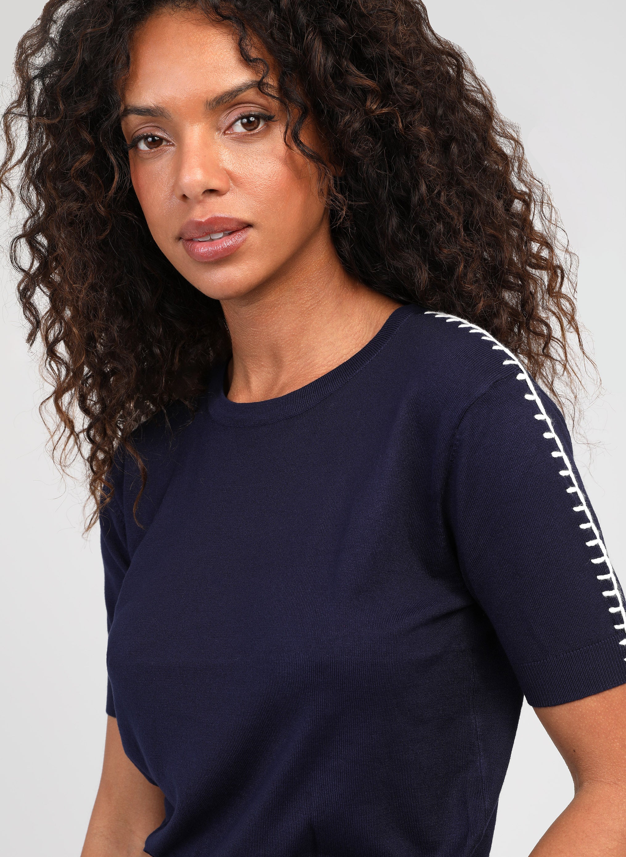 PULL NIKOLI marine - Image 2