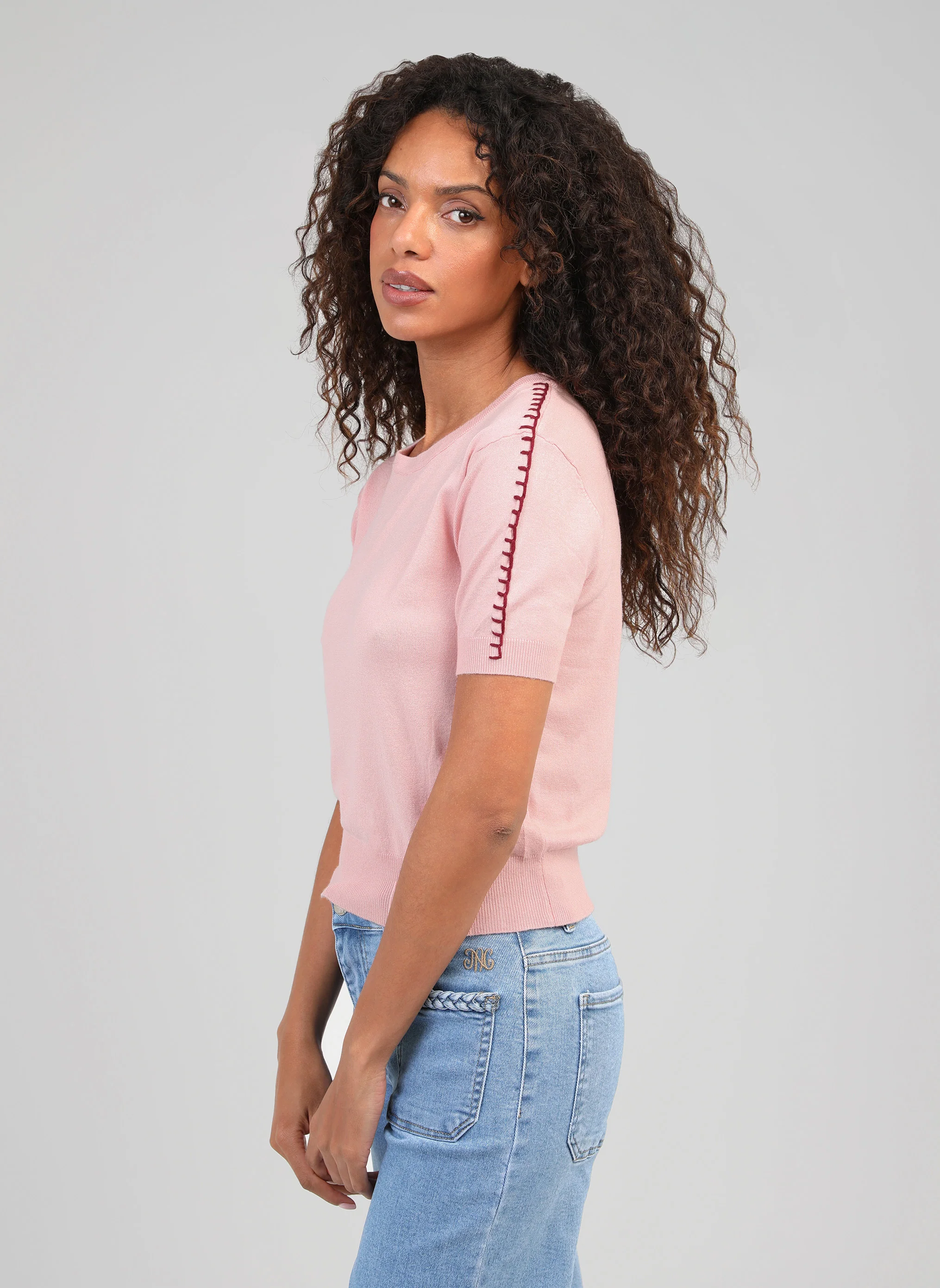 PULL NIKOLI rose - Image 3