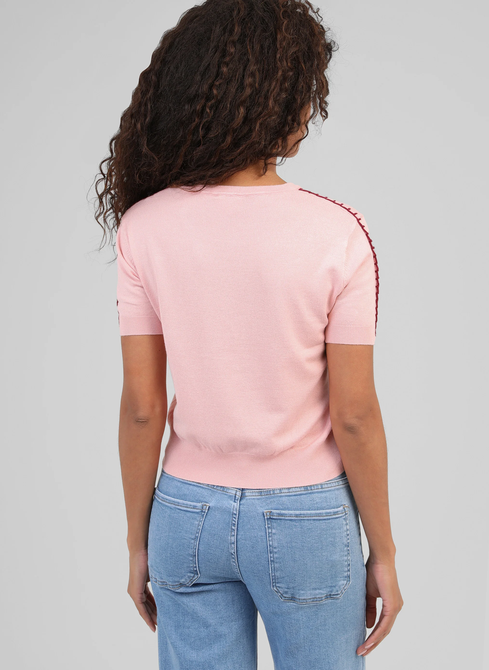 PULL NIKOLI rose - Image 4