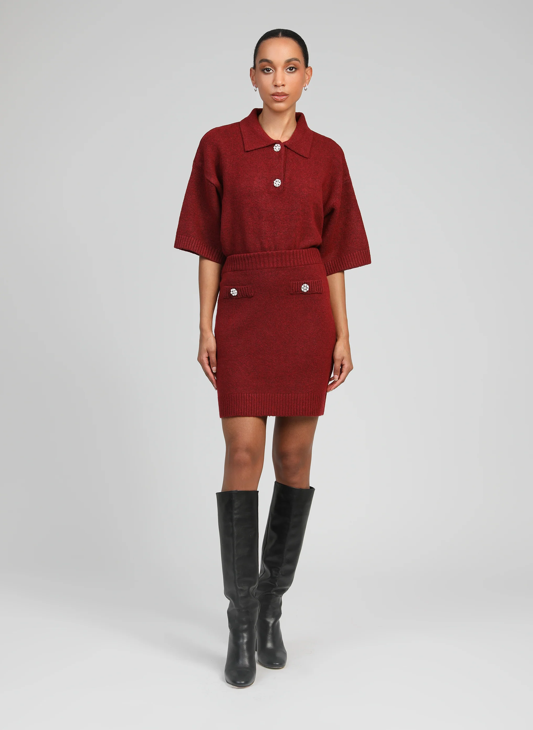 PULL NOREA framboise - Image 5