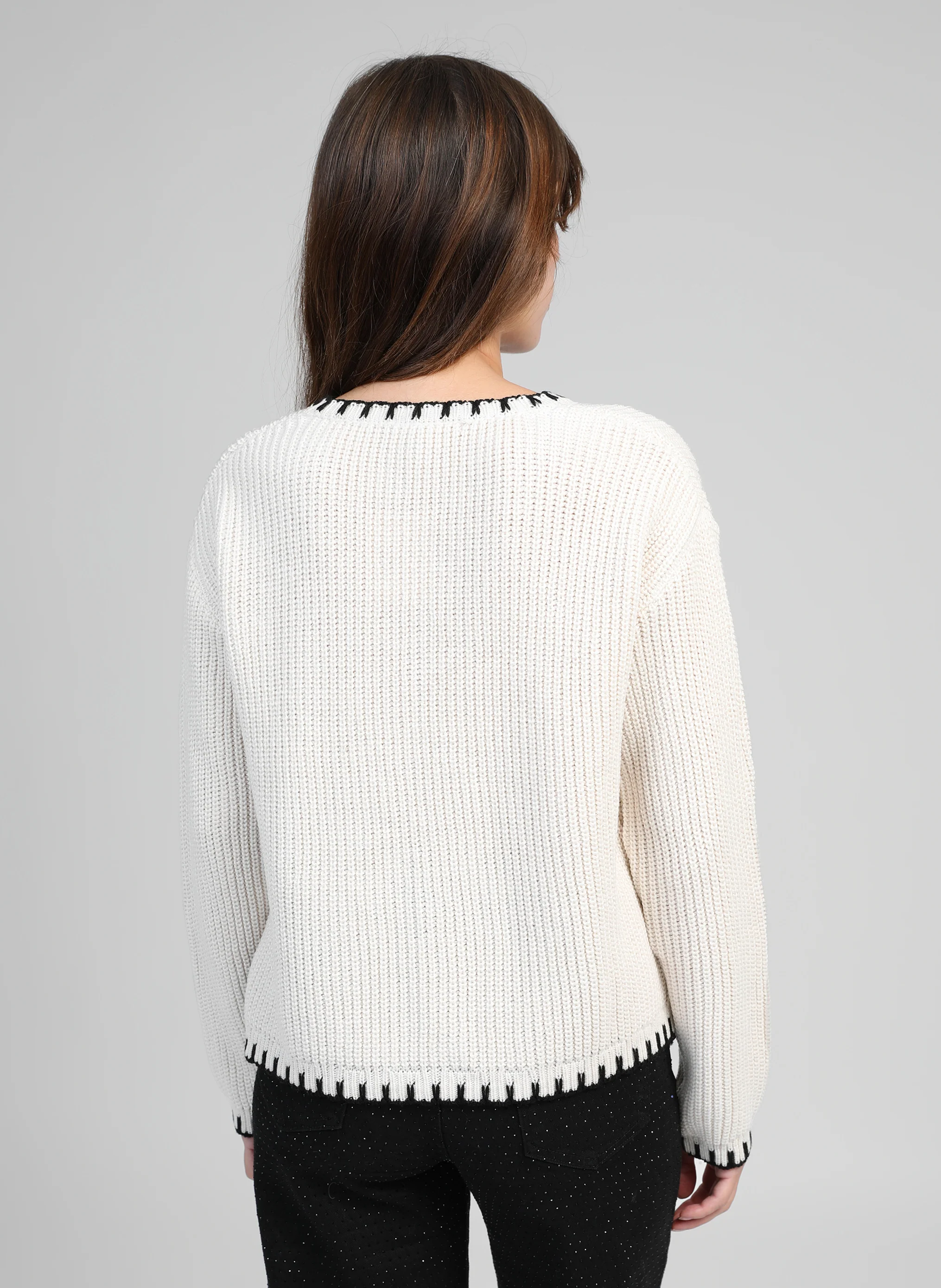PULL VALENTINE ecru - Image 4