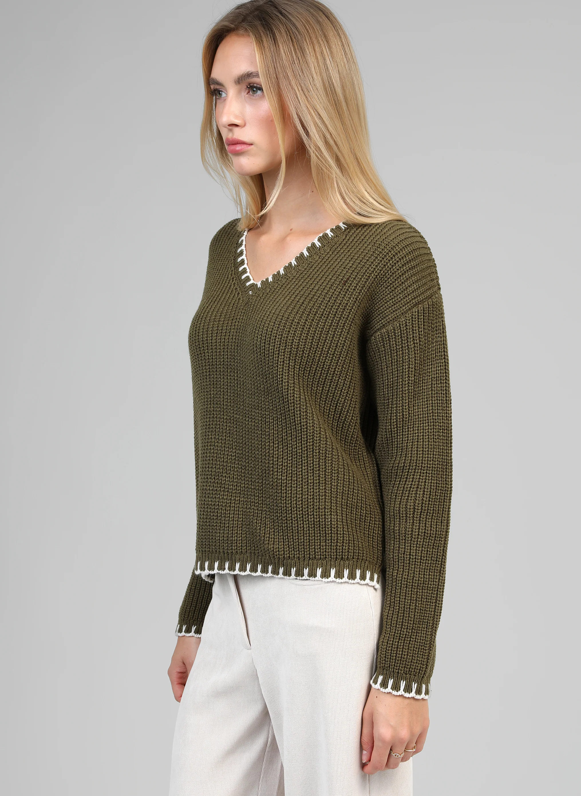 PULL VALENTINE militaire - Image 2