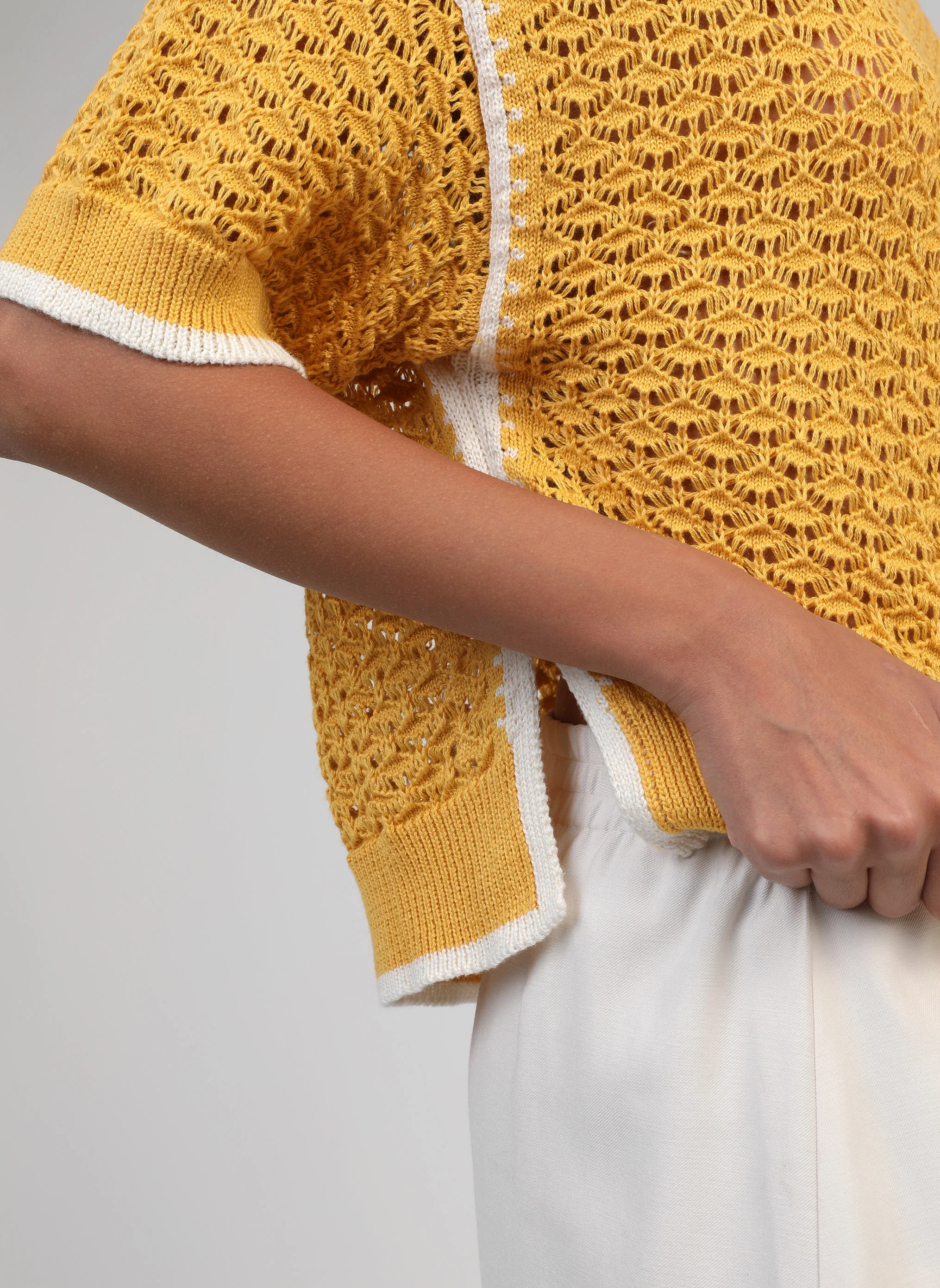 PULL VALMIE paille - Image 5