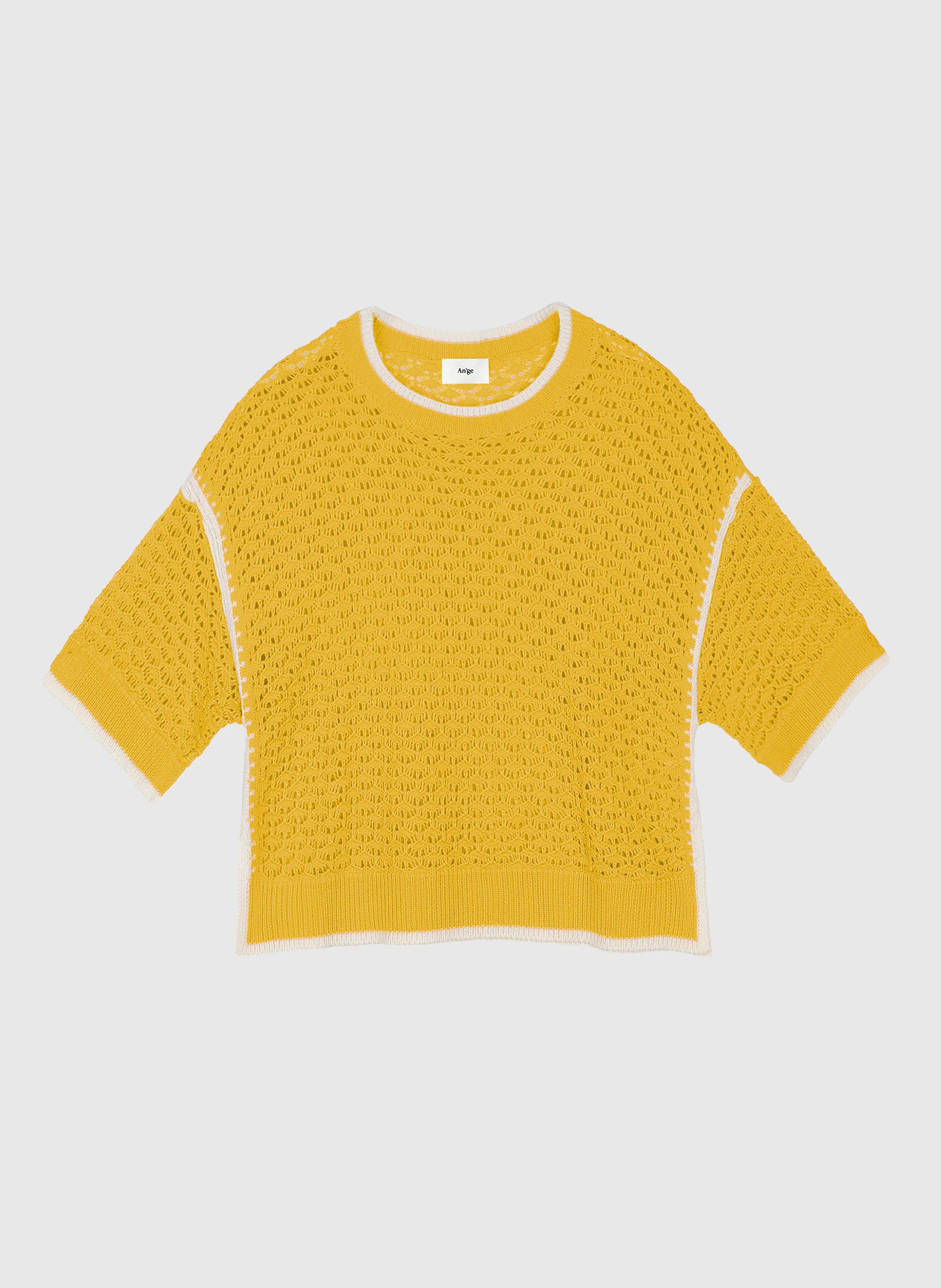 PULL VALMIE paille - Image 6