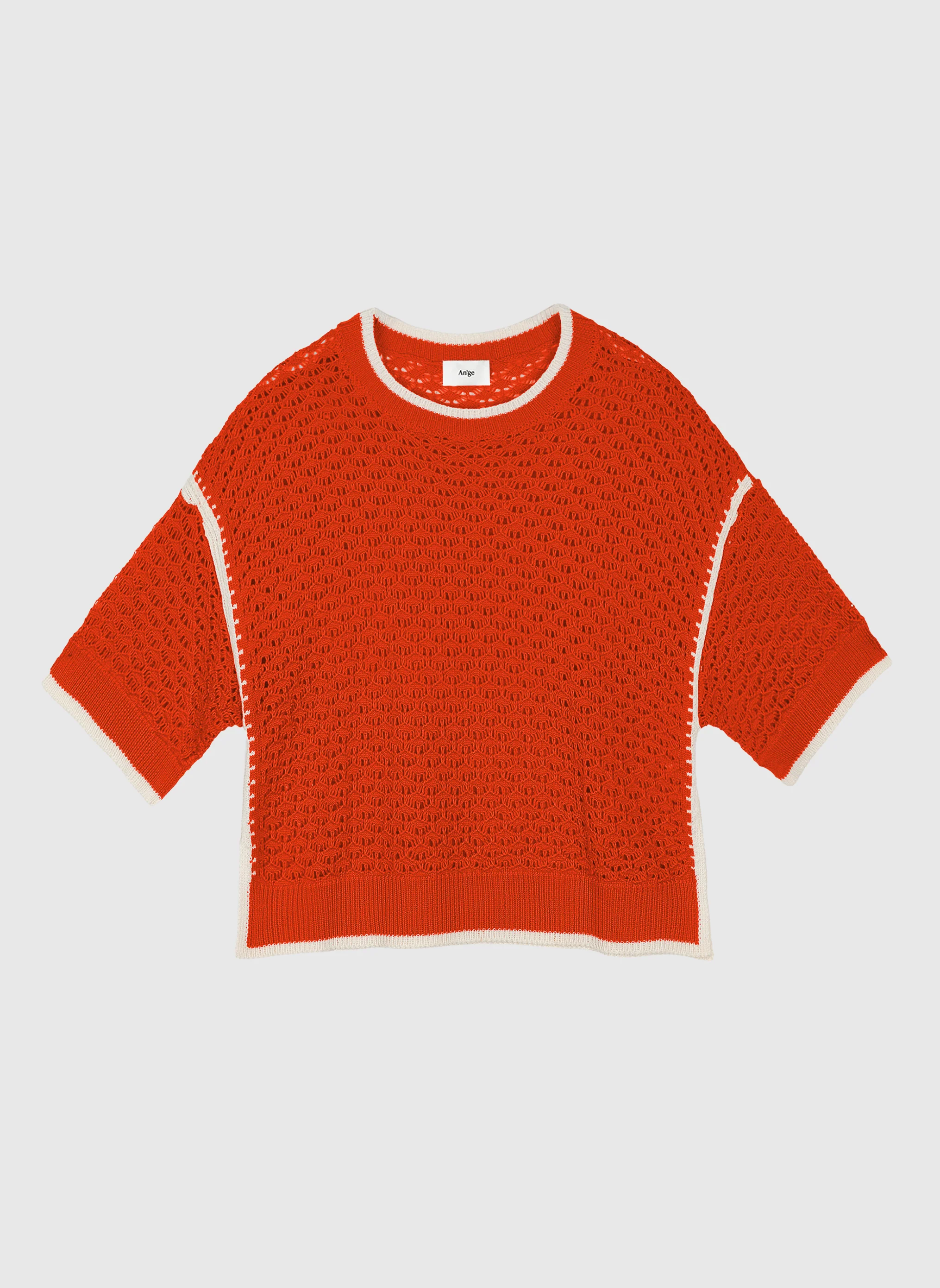 PULL VALMIE rouge - Image 5