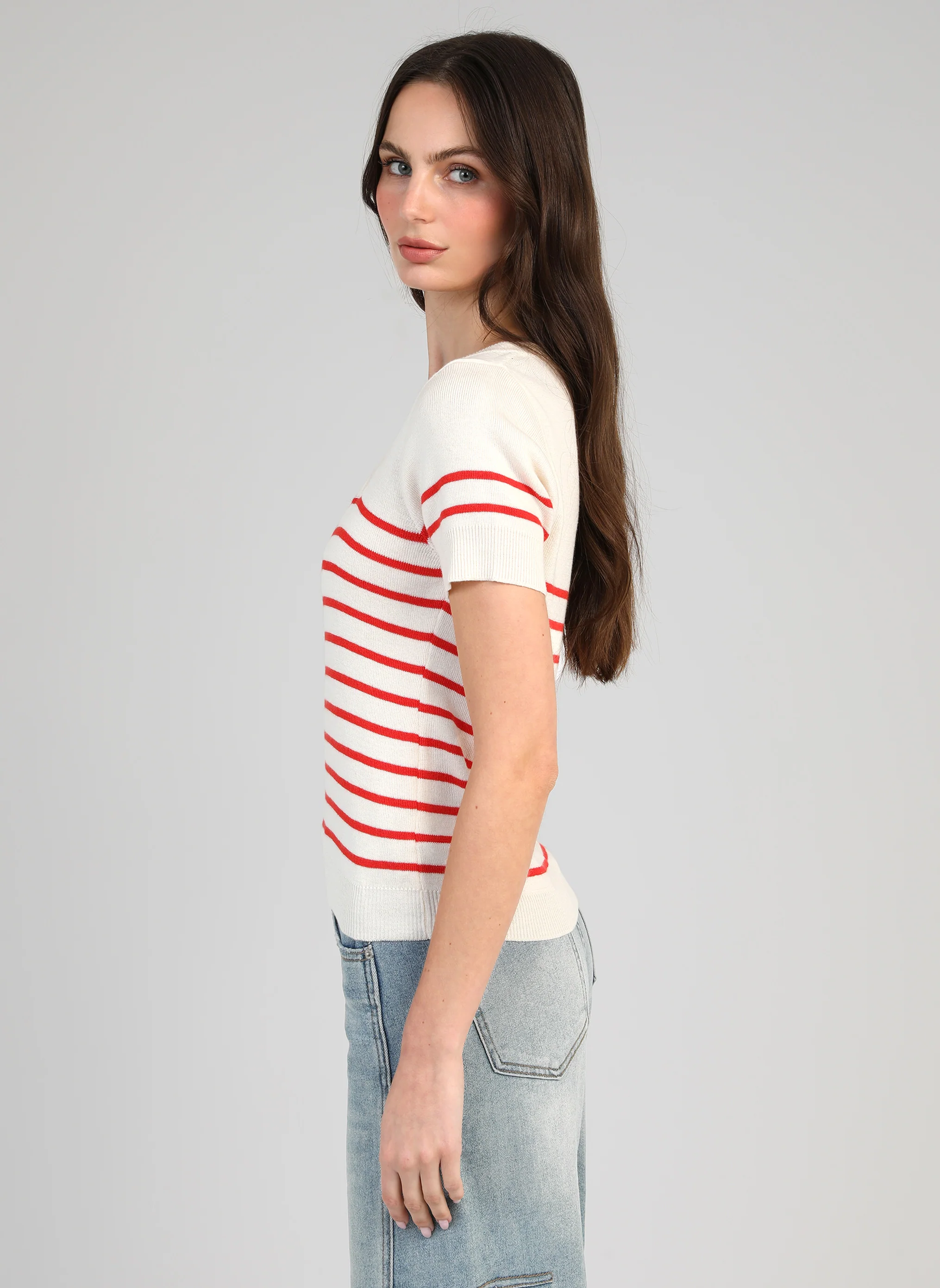 PULL VARINE rouge - Image 3