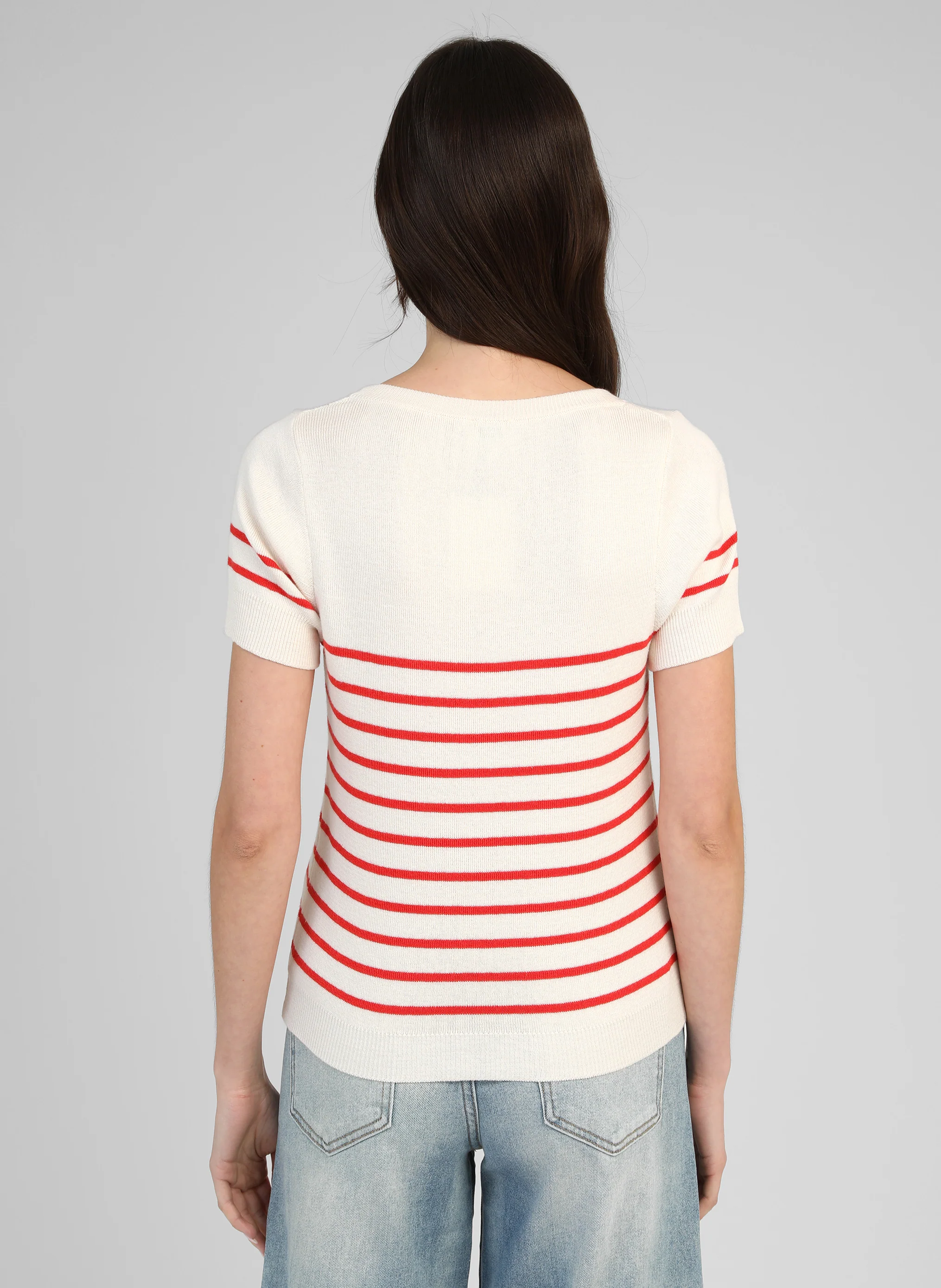 PULL VARINE rouge - Image 4