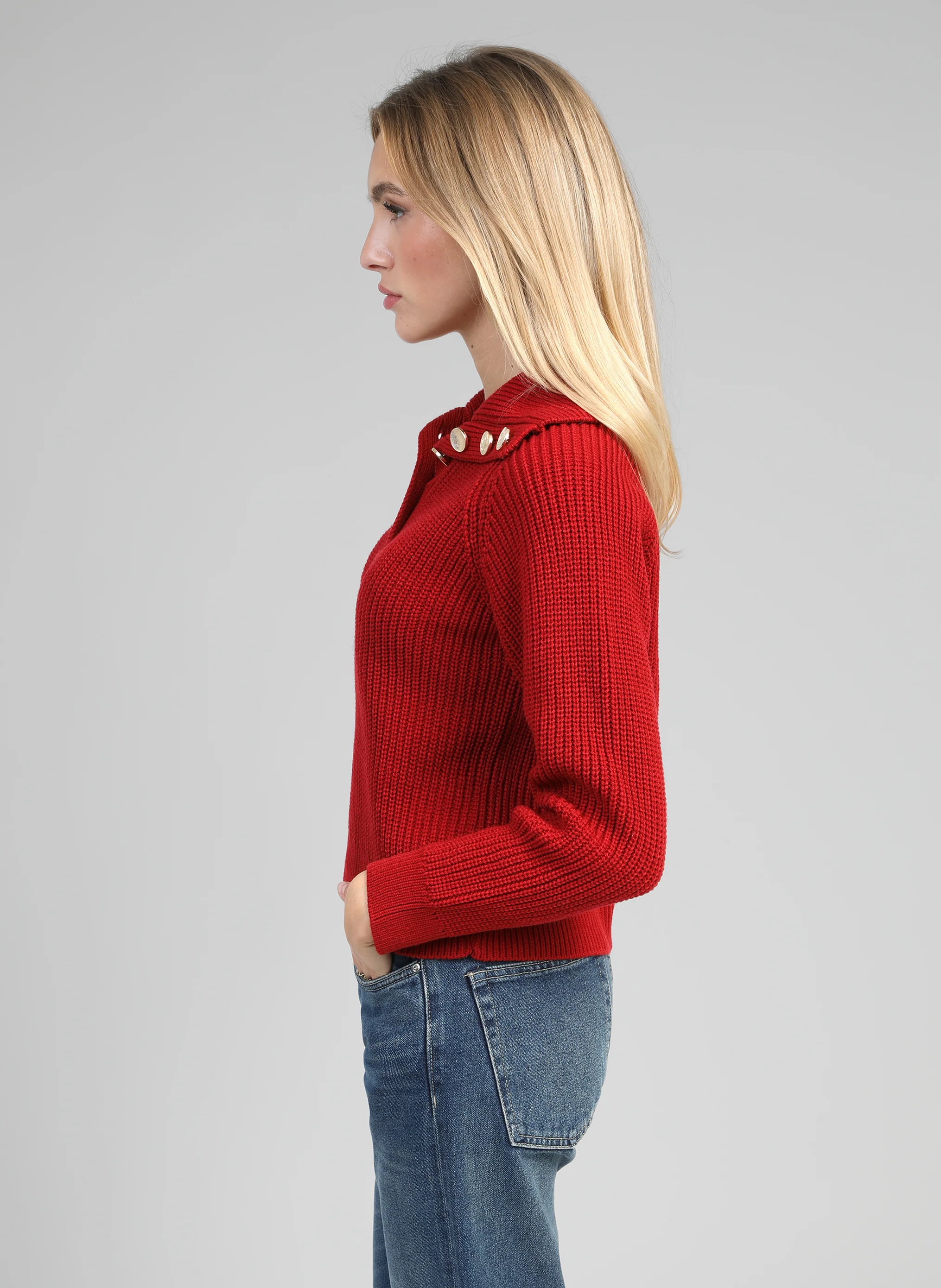 PULL VENISE rouge - Image 3
