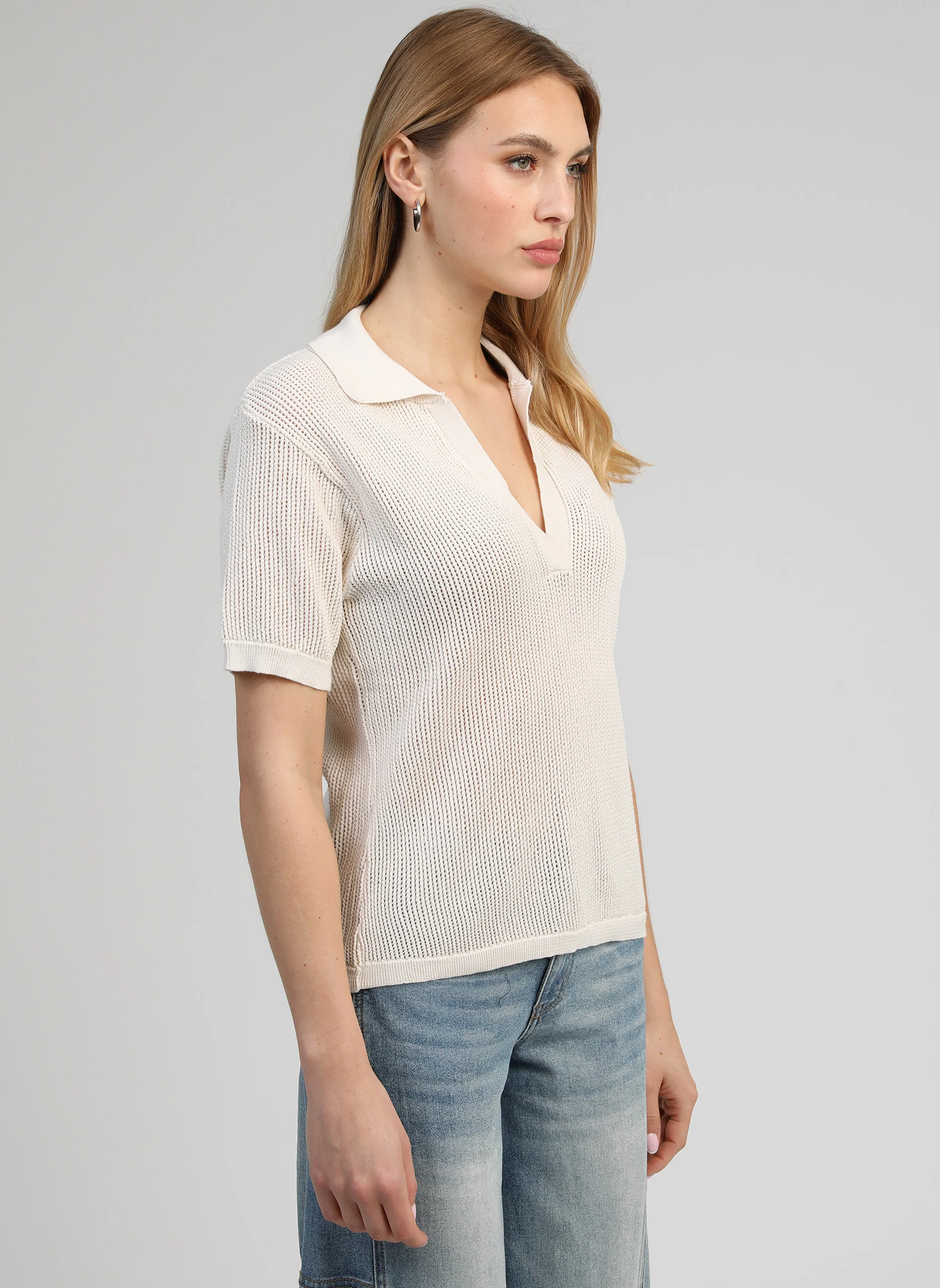PULL VENOU ecru - Image 3