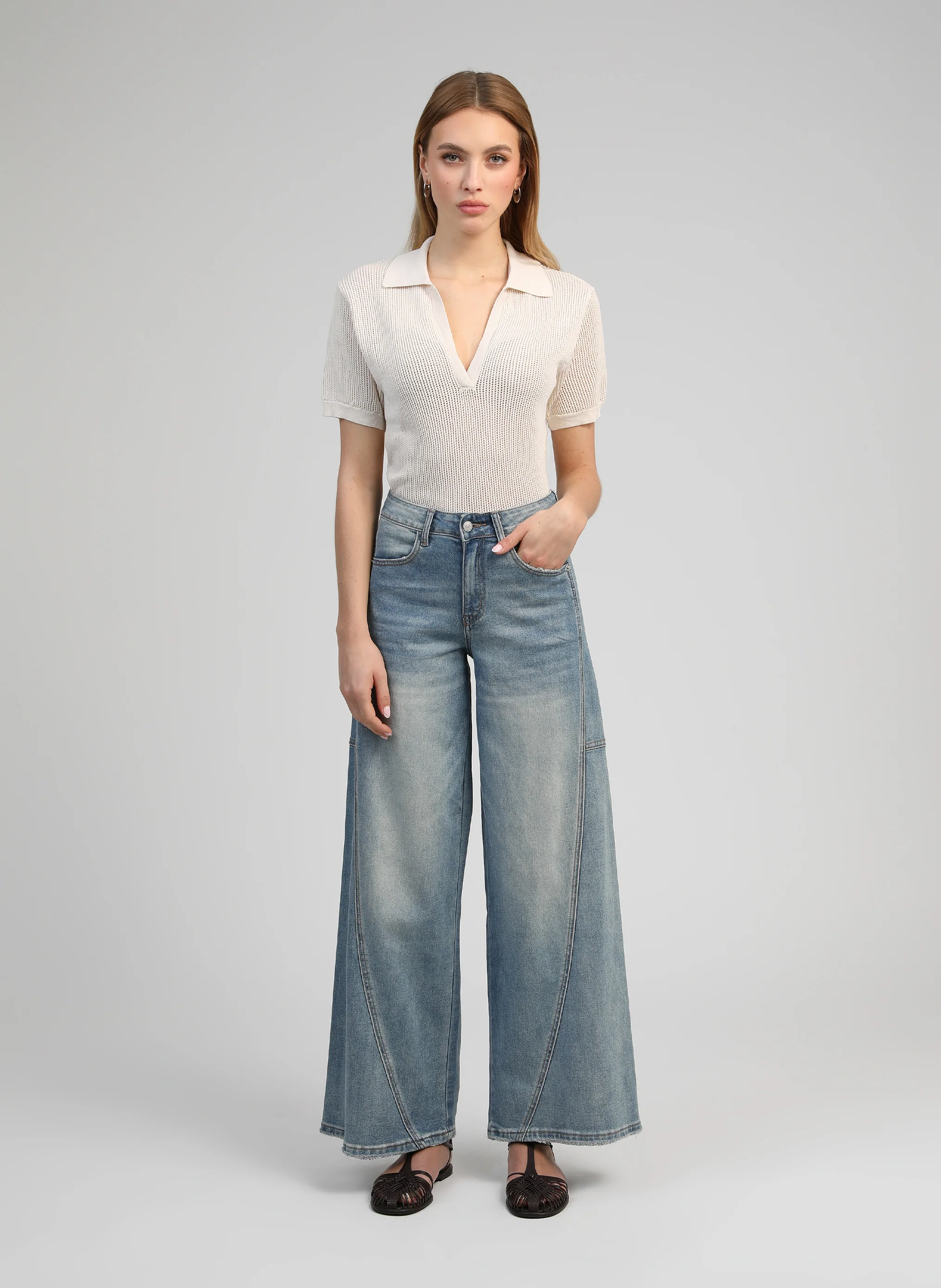 PULL VENOU ecru - Image 5
