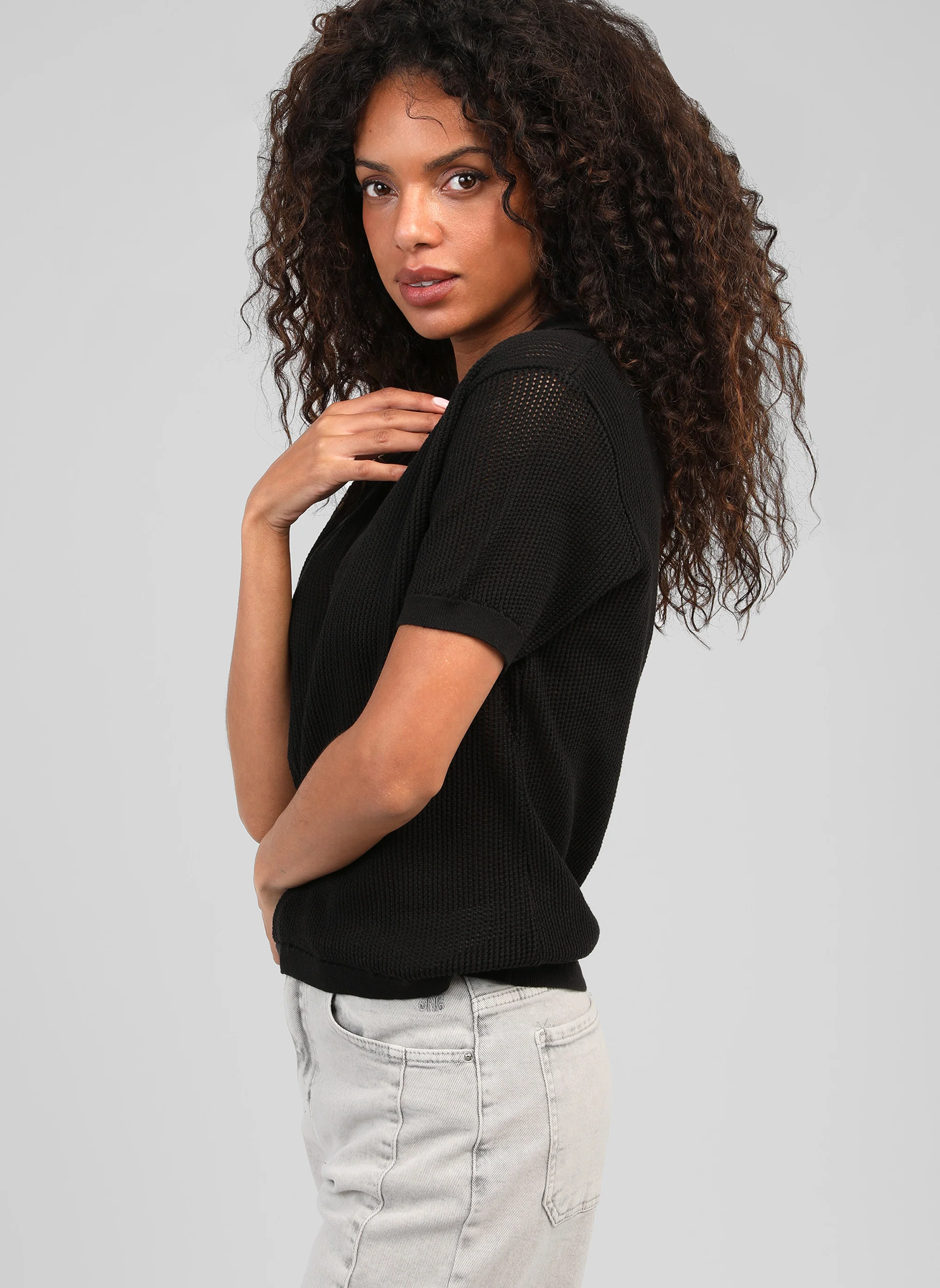 PULL VENOU noir - Image 3