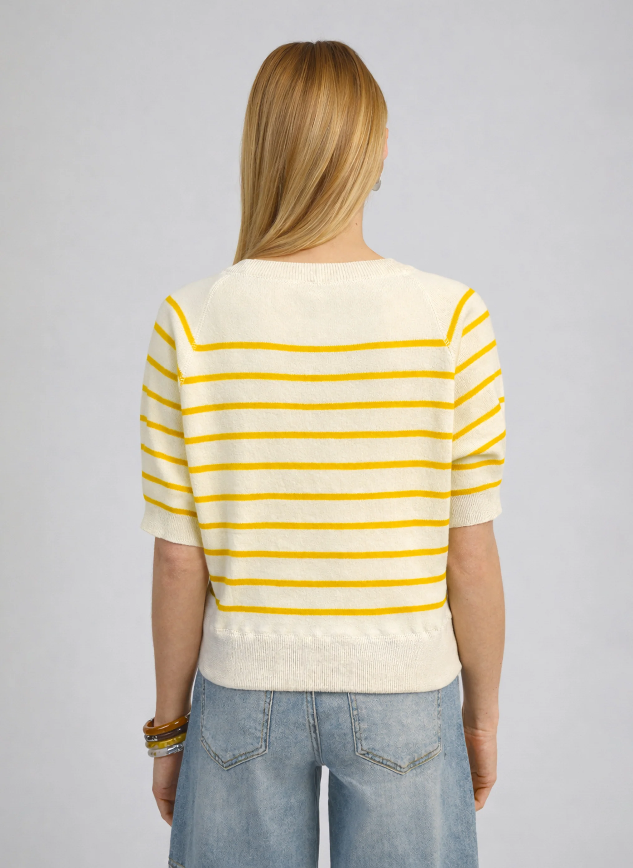 PULL VESTIZA paille - Image 4