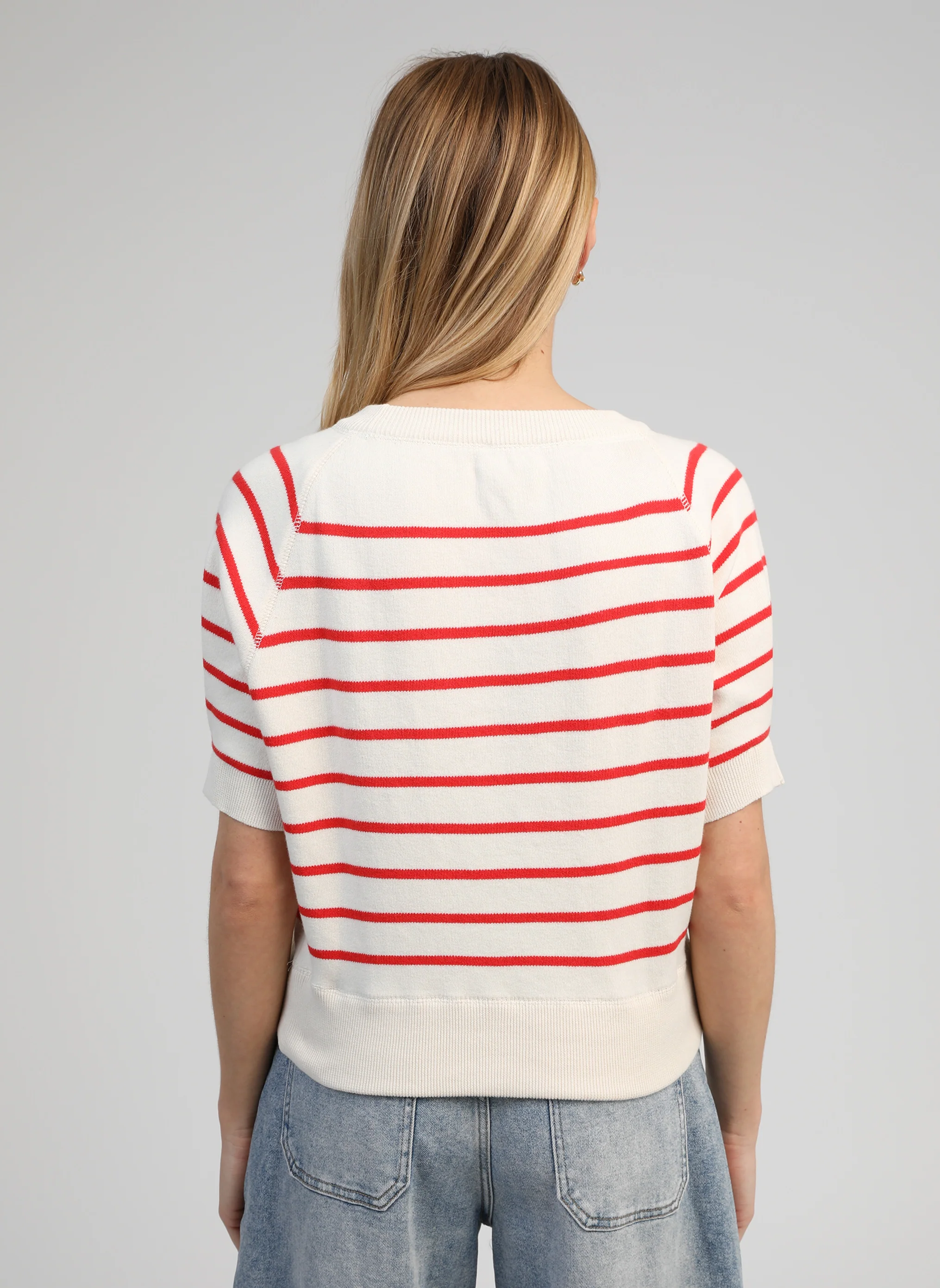 PULL VESTIZA rouge - Image 4