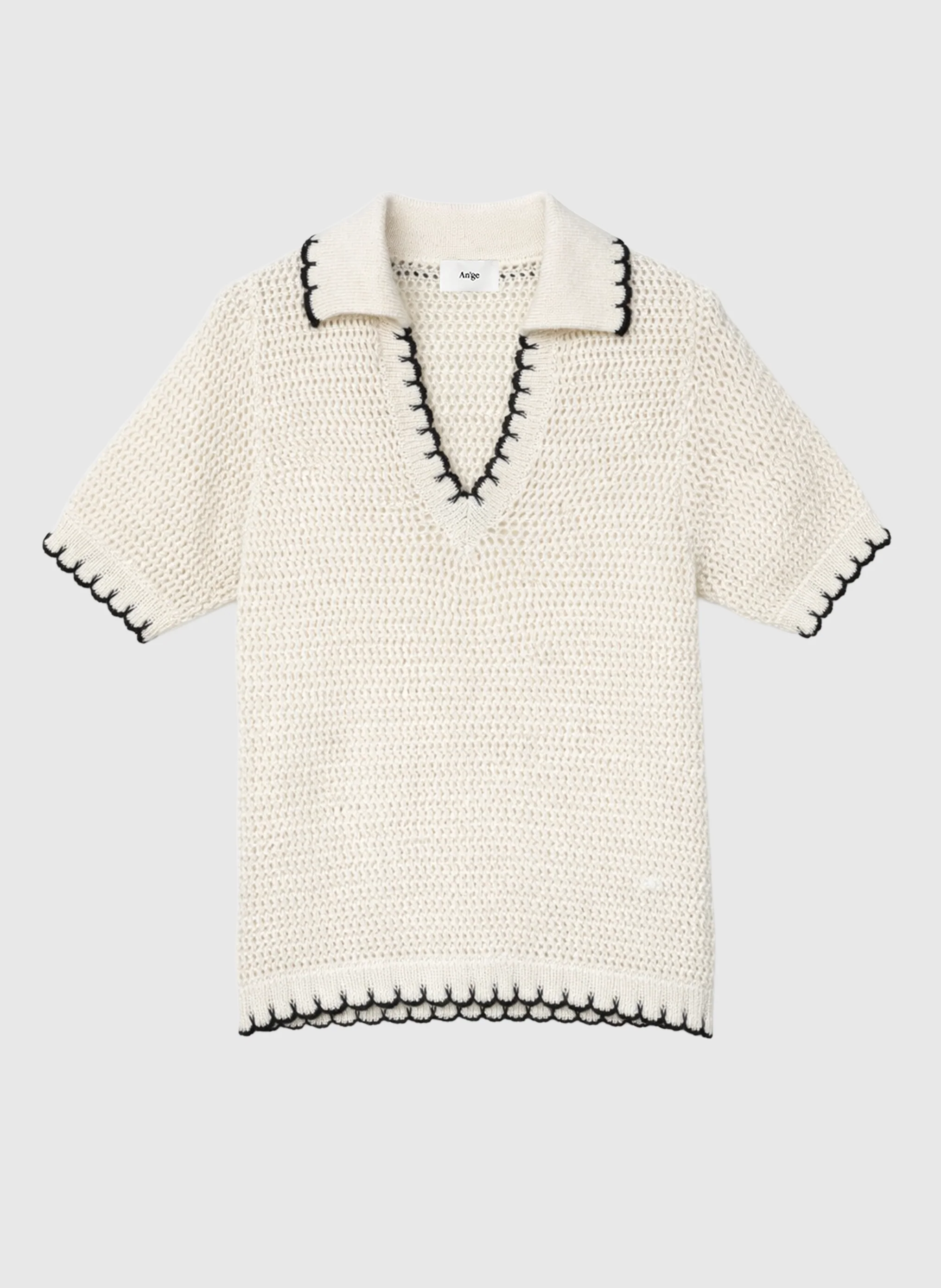 PULL VEZA ecru - Image 6