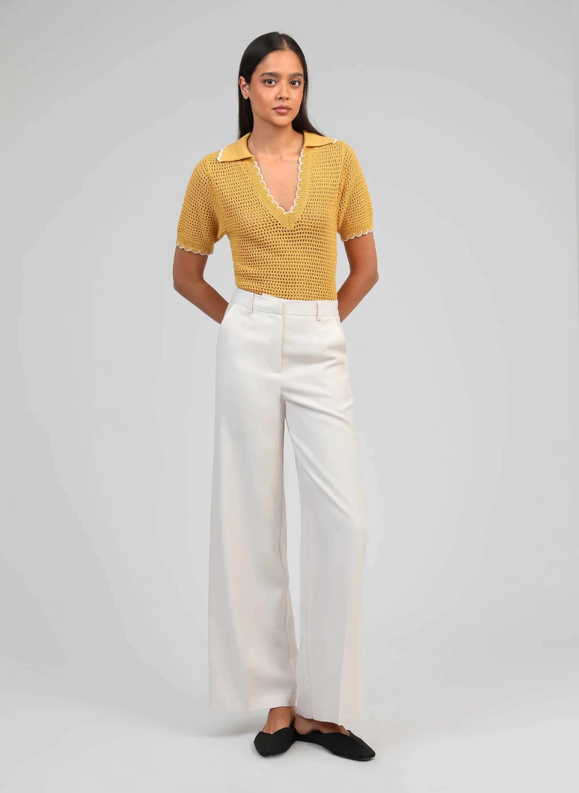 PULL VEZA paille - Image 3