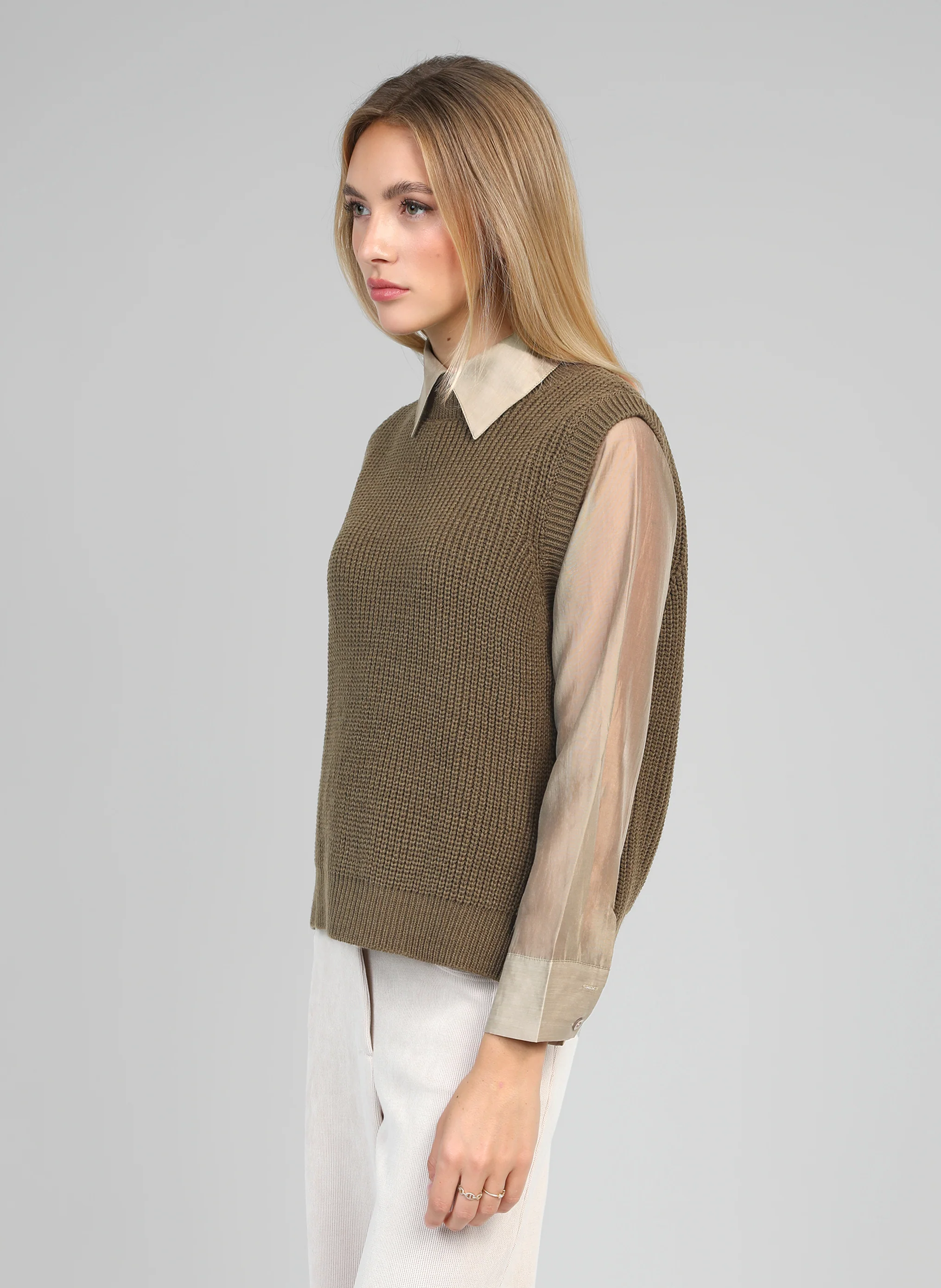 PULL VIVIENNE militaire - Image 3