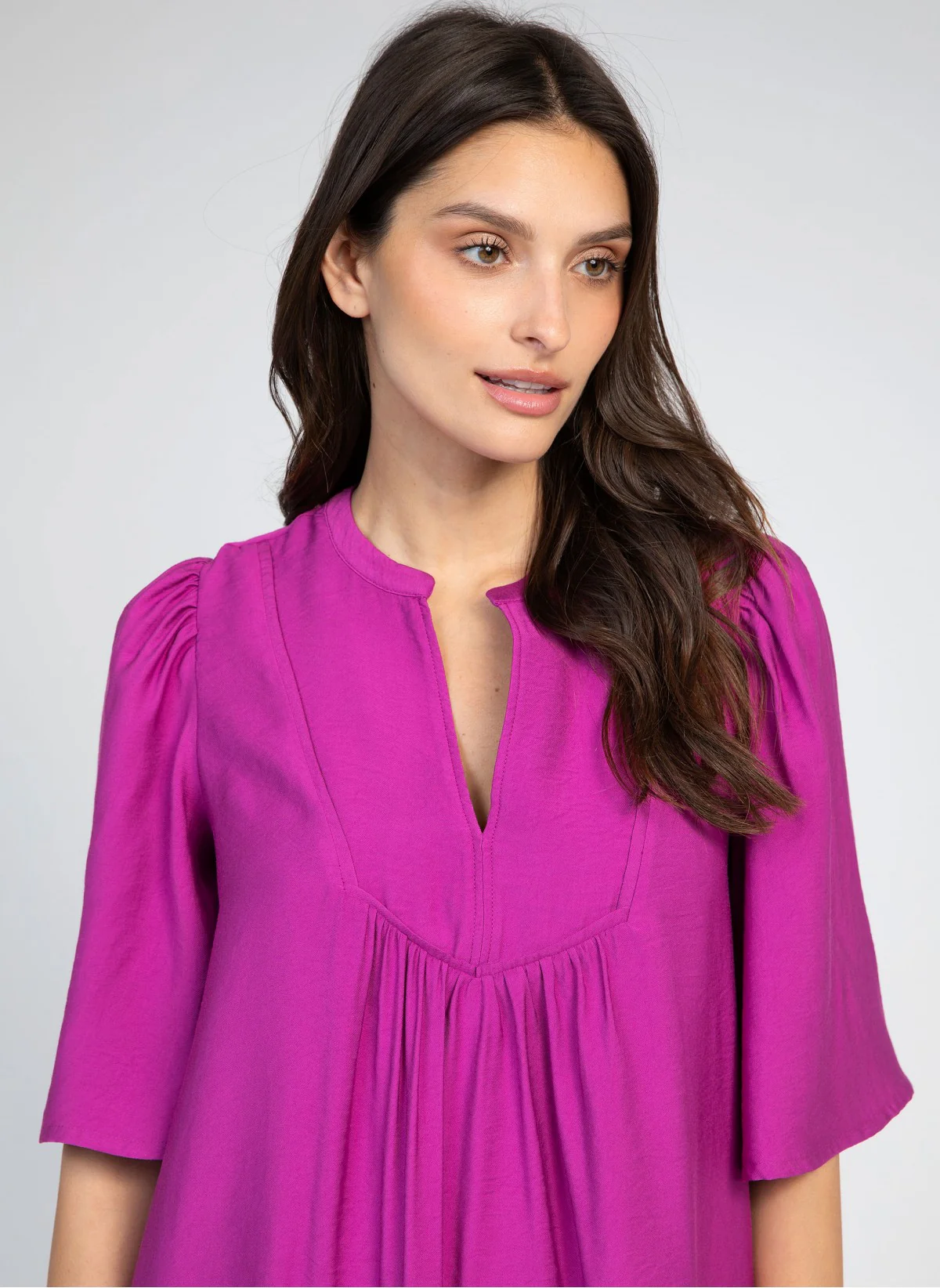 ROBE COURTE MANEZA orchidee - Image 2